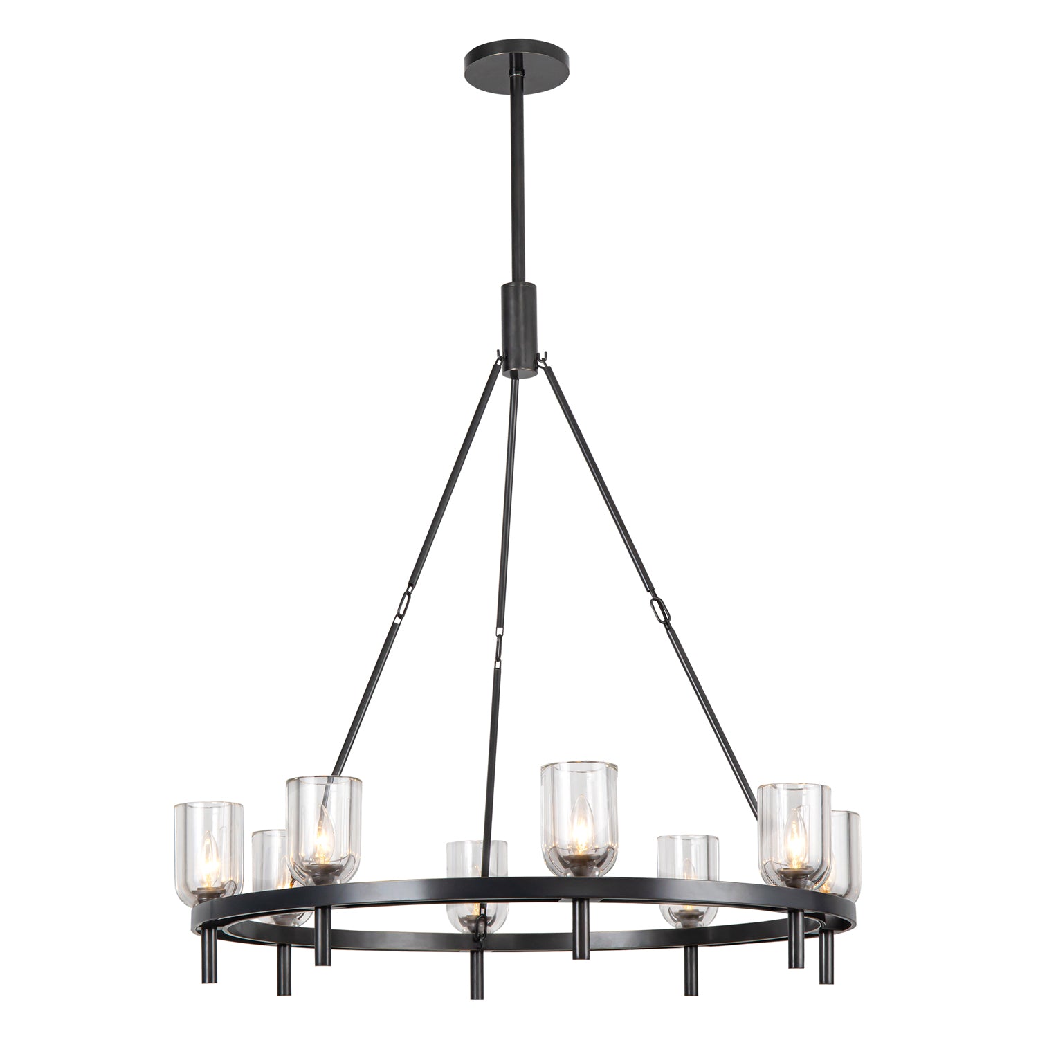 Lucian 36" 8 Lights Chandeliers