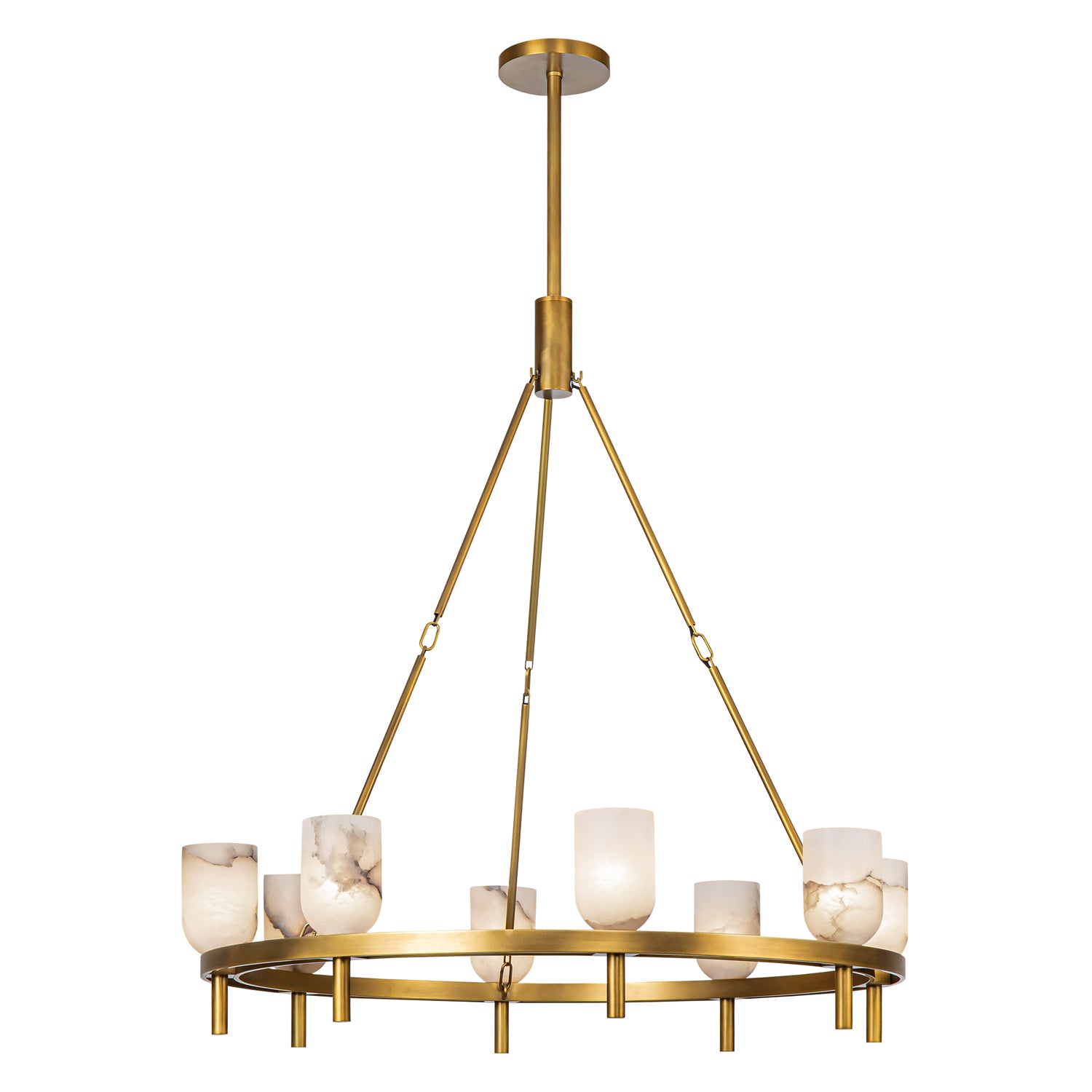 Lucian 36" 8 Lights Chandeliers