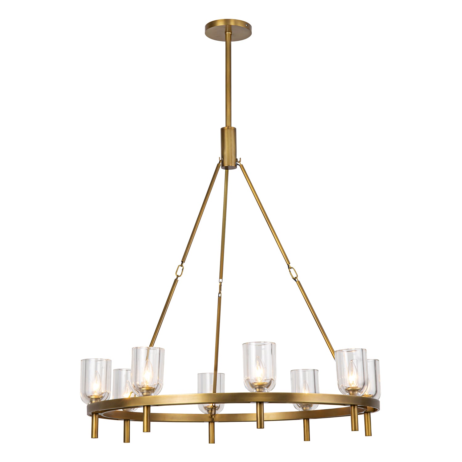 Lucian 36" 8 Lights Chandeliers