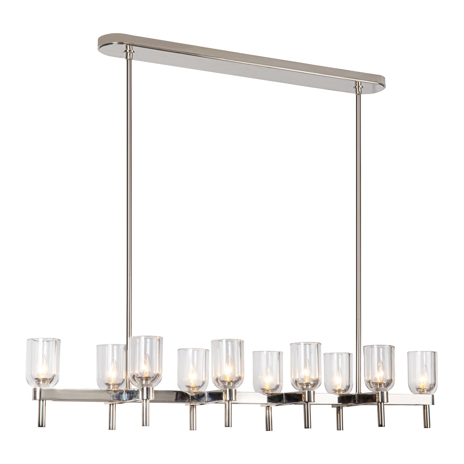 Lucian 52" 10 Lights Linear Pendant