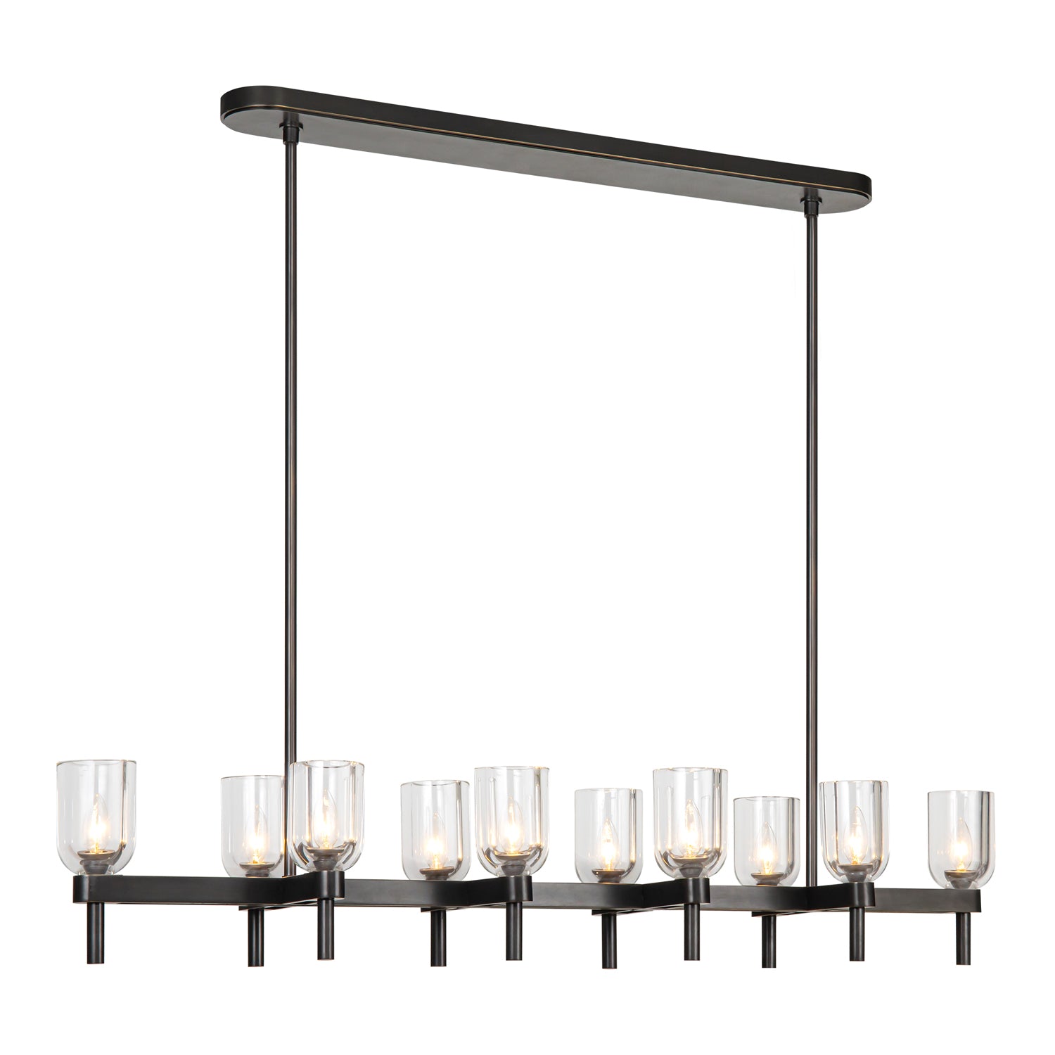 Lucian 52" 10 Lights Linear Pendant