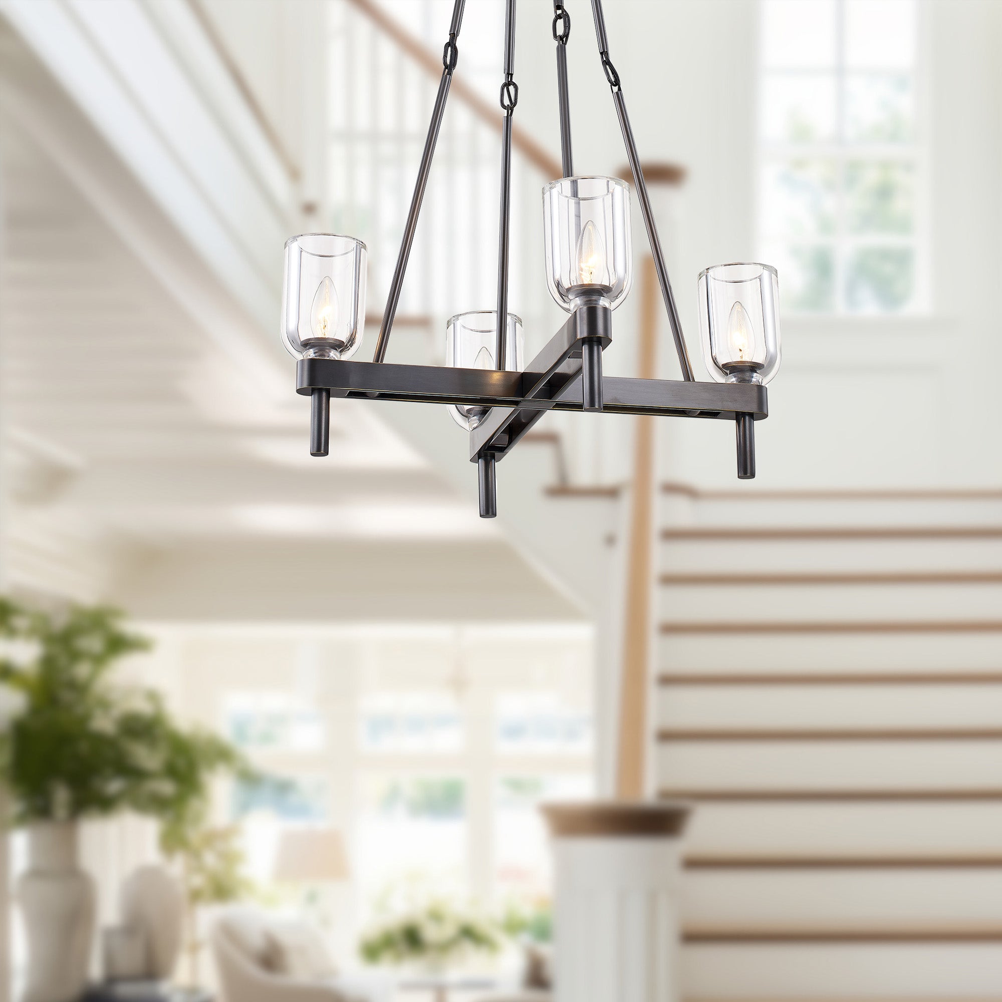 Lucian 22" 4 Lights Pendant