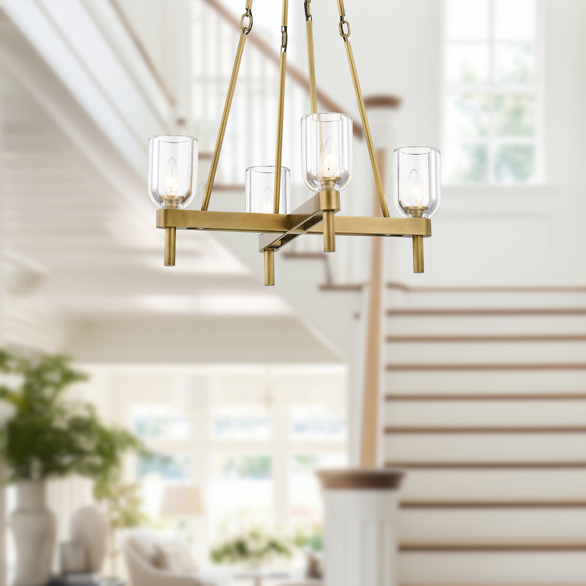 Lucian 22" 4 Lights Pendant
