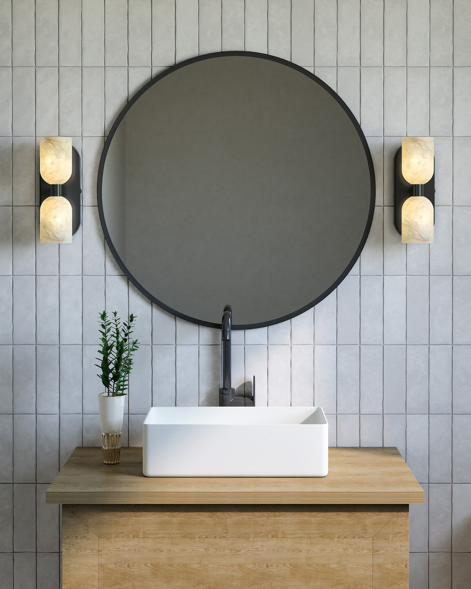 Lucian 11" 2 Lights Wall/Vanity