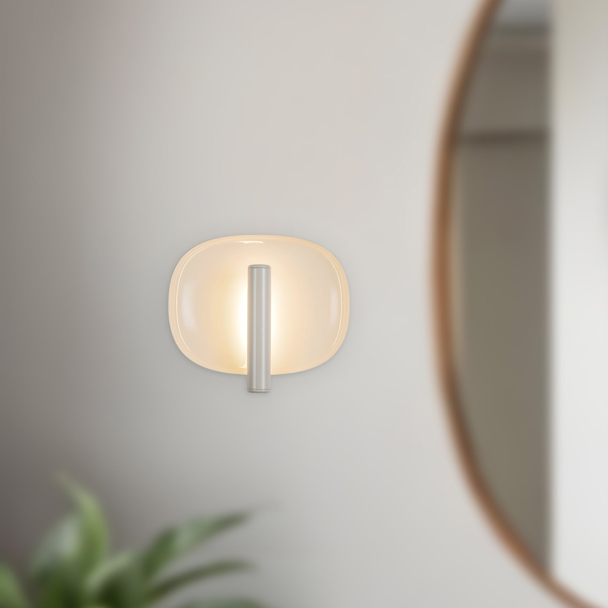 Lustre 9" dimmable LED Wall Sconce