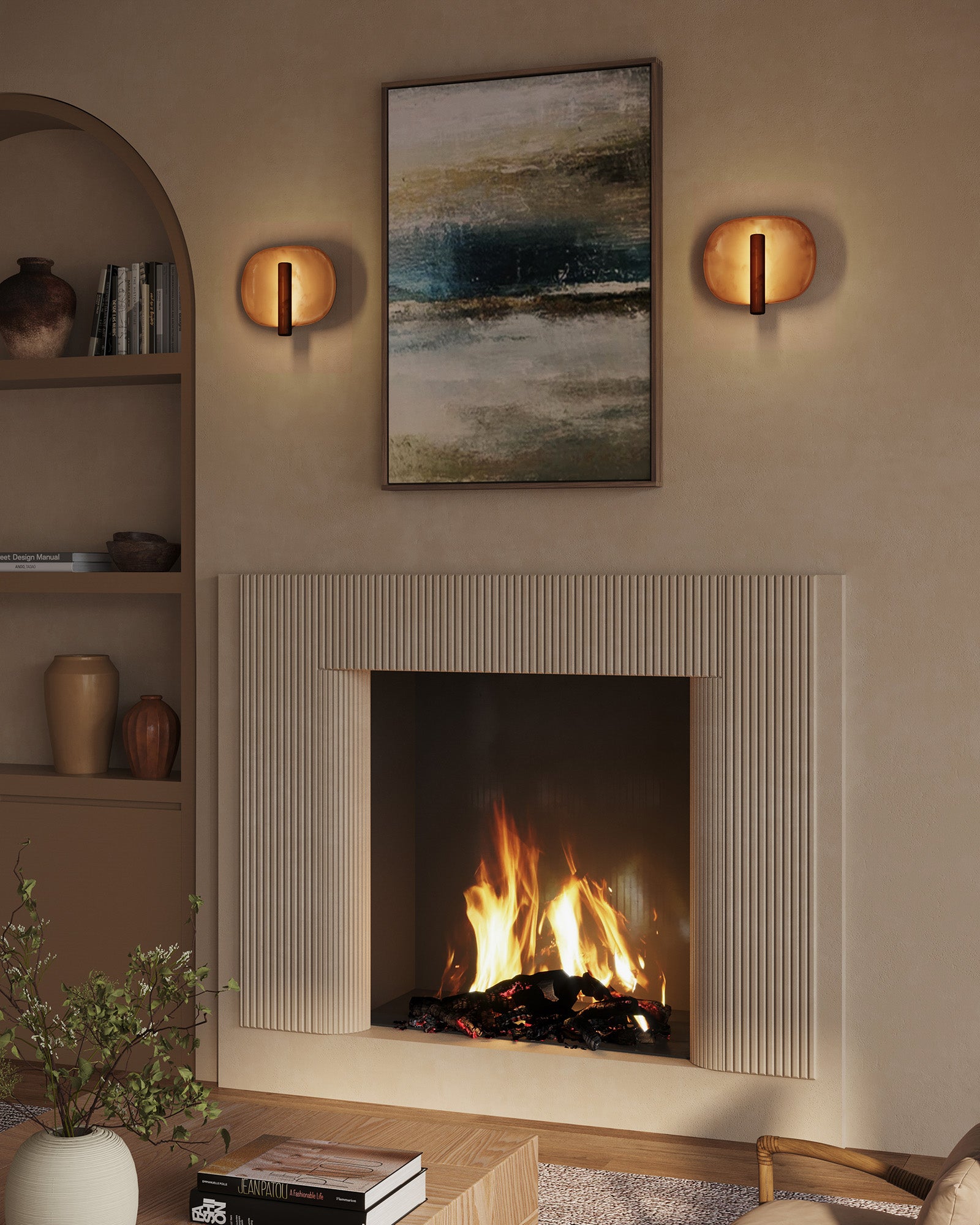 Lustre 9" dimmable LED Wall Sconce
