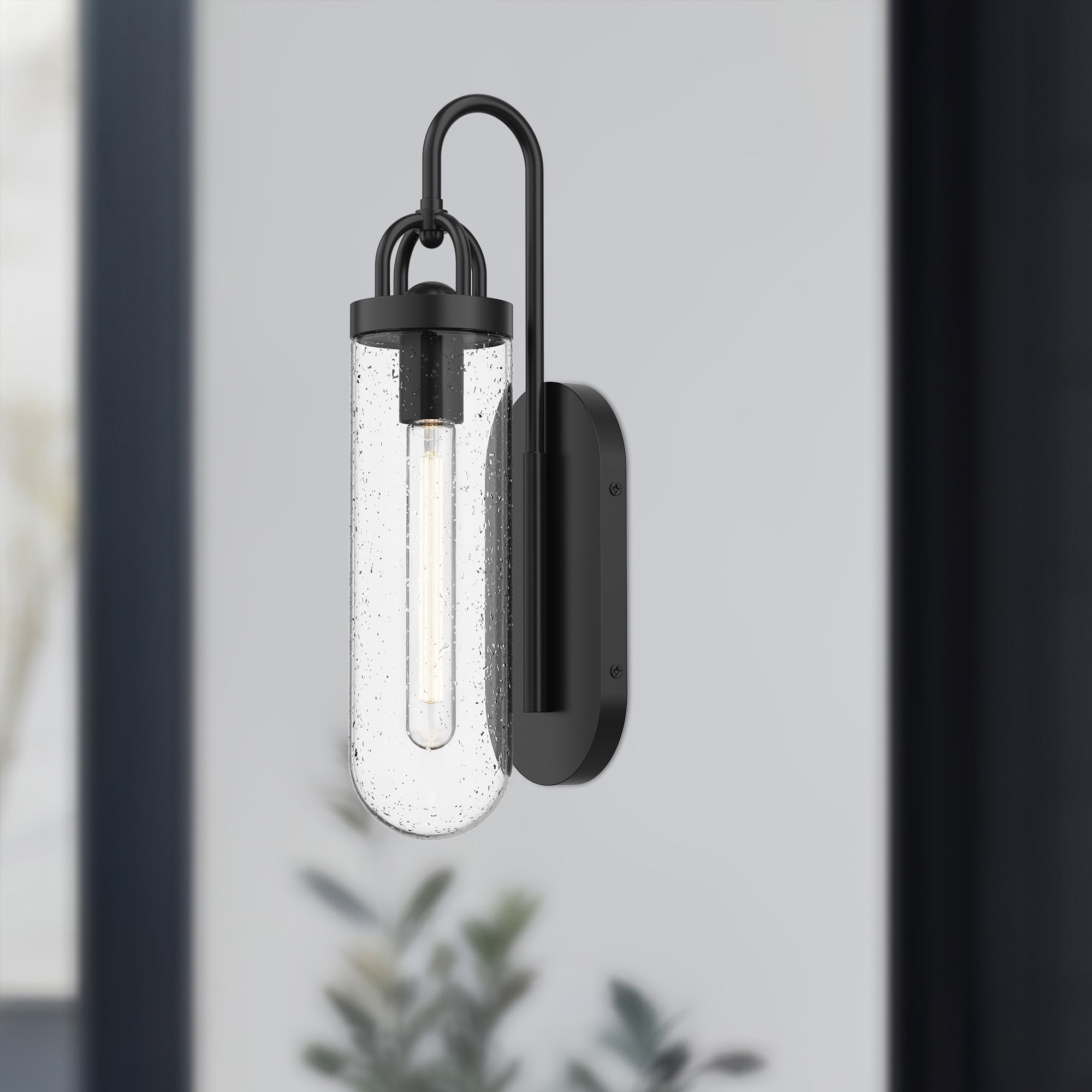 Lancaster 5" 1 Light Exterior Wall Sconce