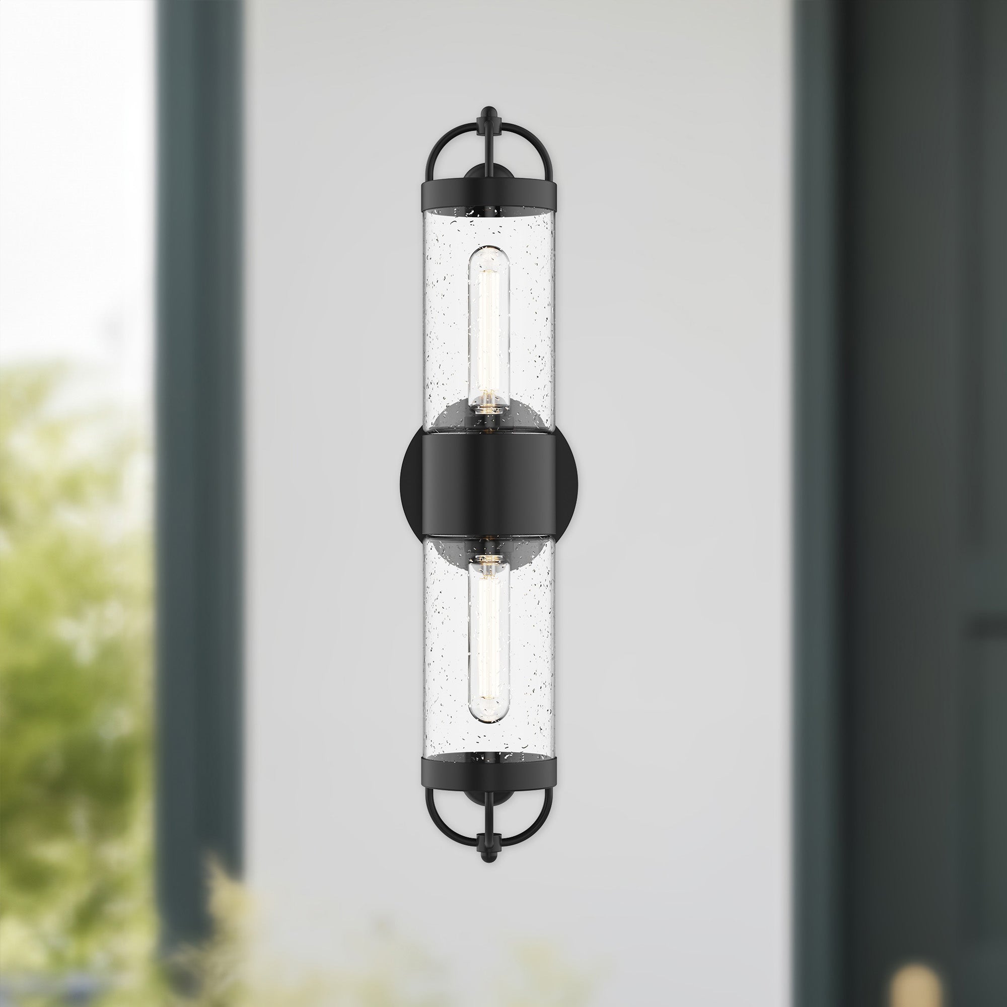 Lancaster 5" 2 Lights Exterior Wall Sconce