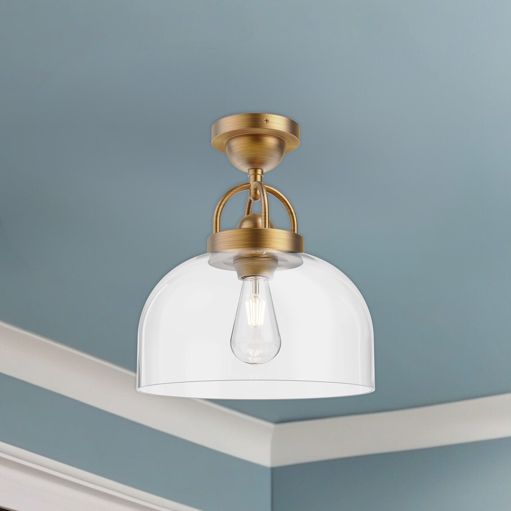 Lancaster Semi-Flush Mount