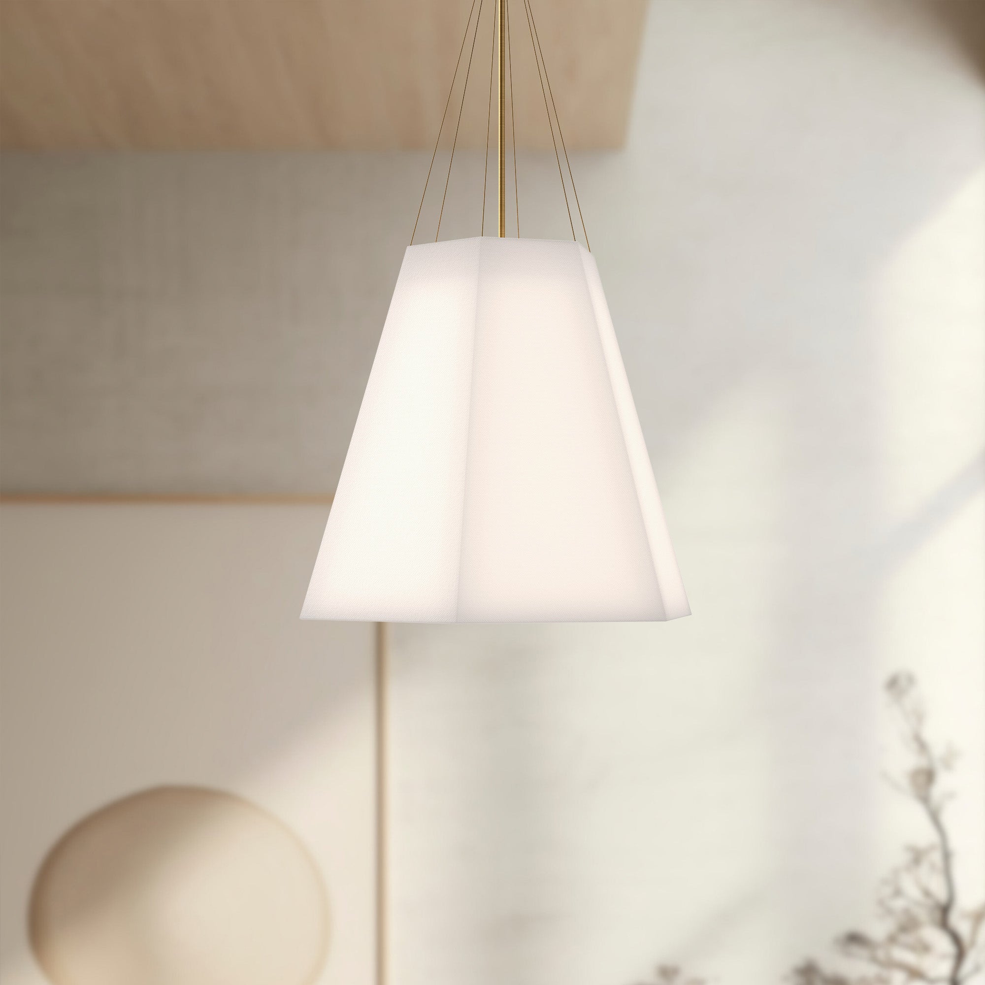 Manila 22" 3 Lights Pendant