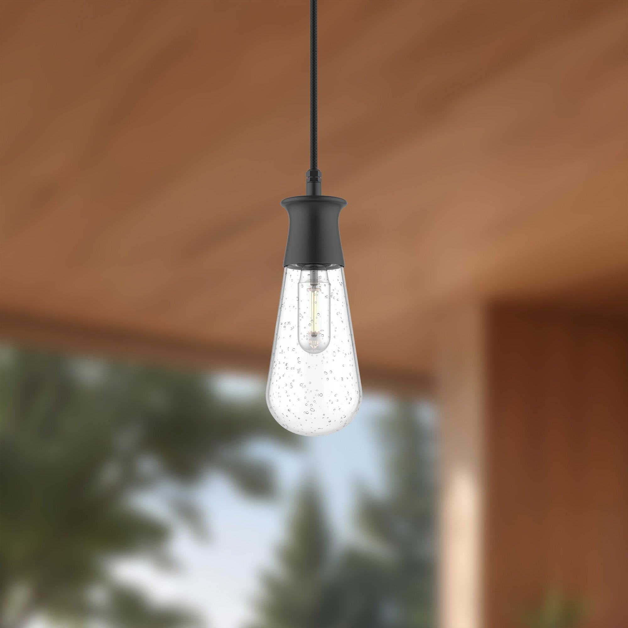 Marcel 4" 1 Light Exterior Pendant