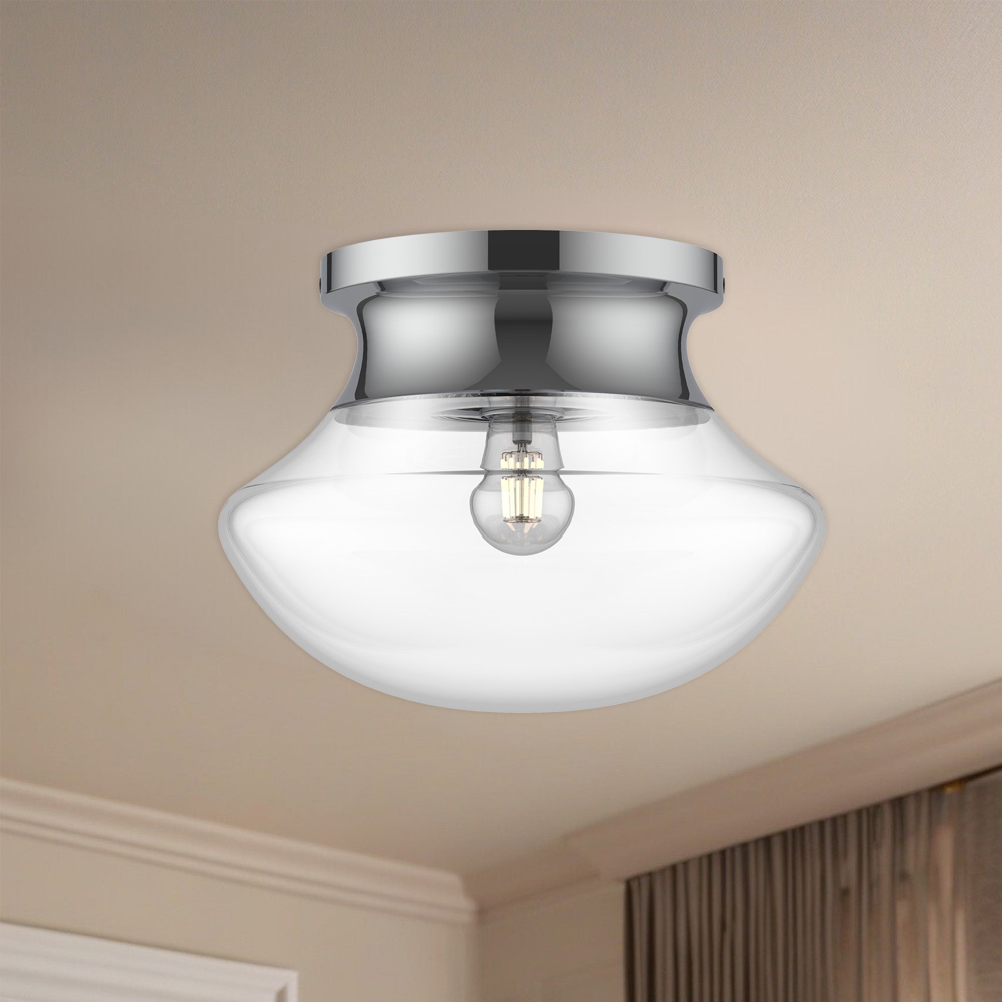 Marcel 11" 1 Light Flush Mount