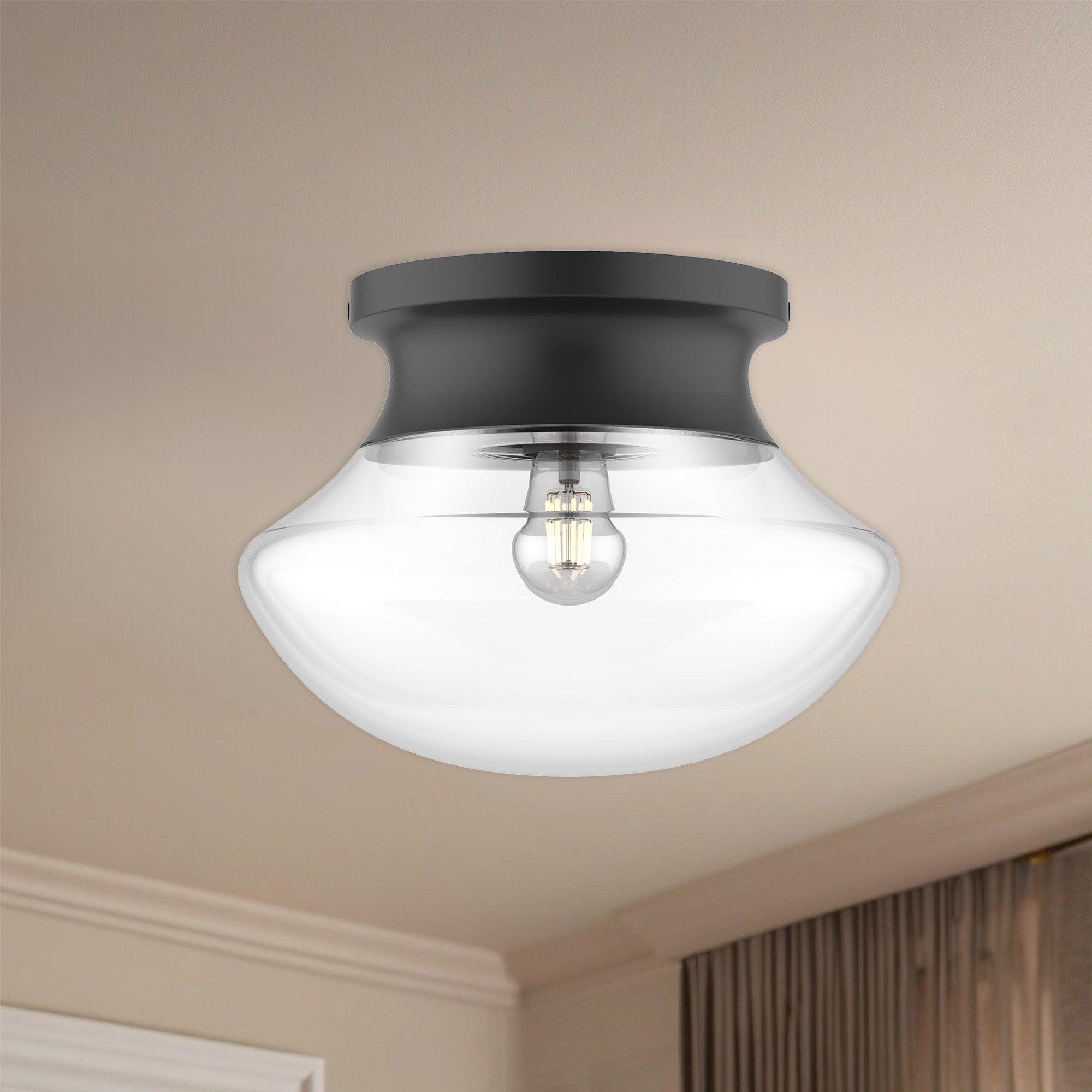 Marcel 11" 1 Light Flush Mount