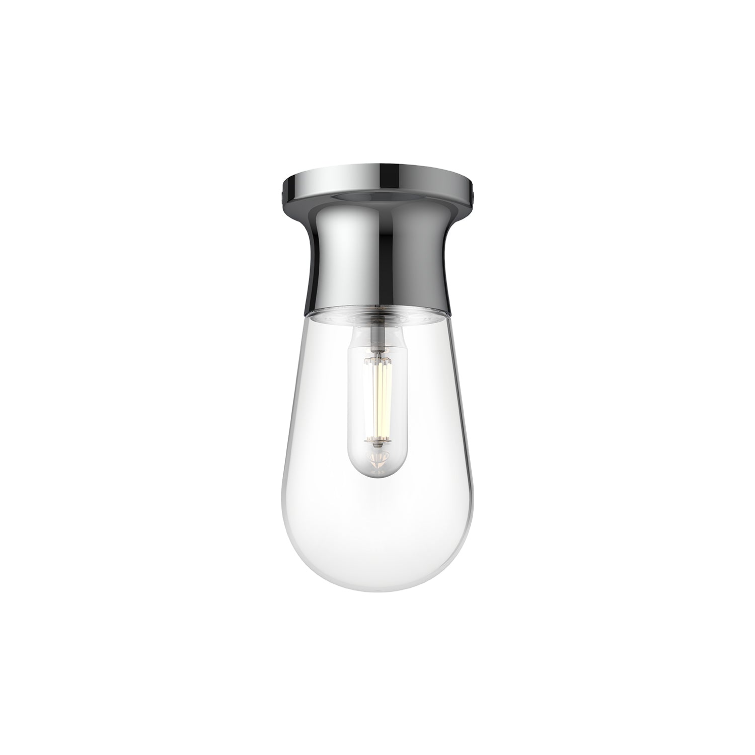 Marcel 5" 1 Light Semi Flush Mount