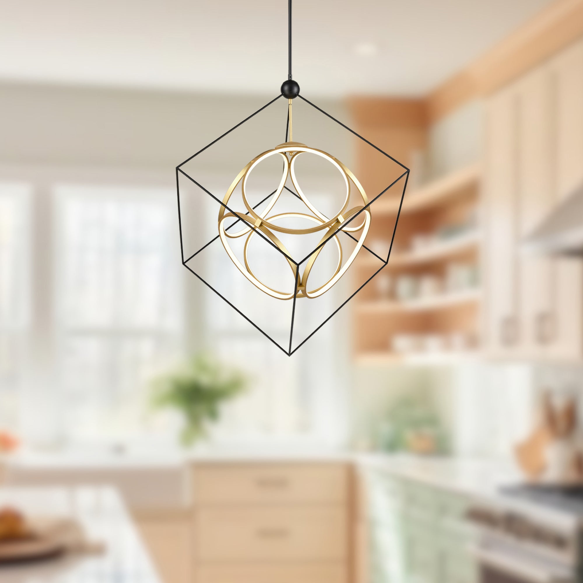 Monza 34" LED Chandeliers