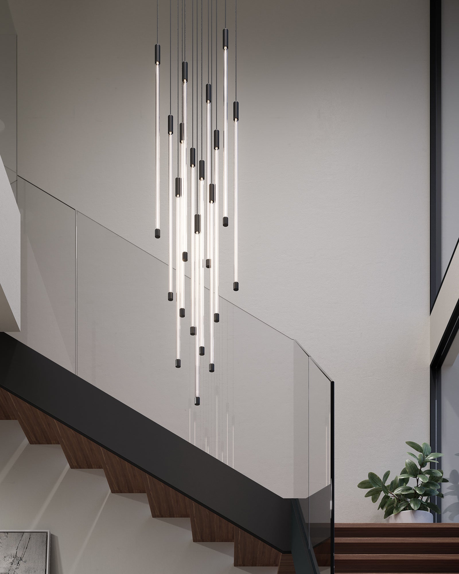 Motif 27" LED Multi Pendant