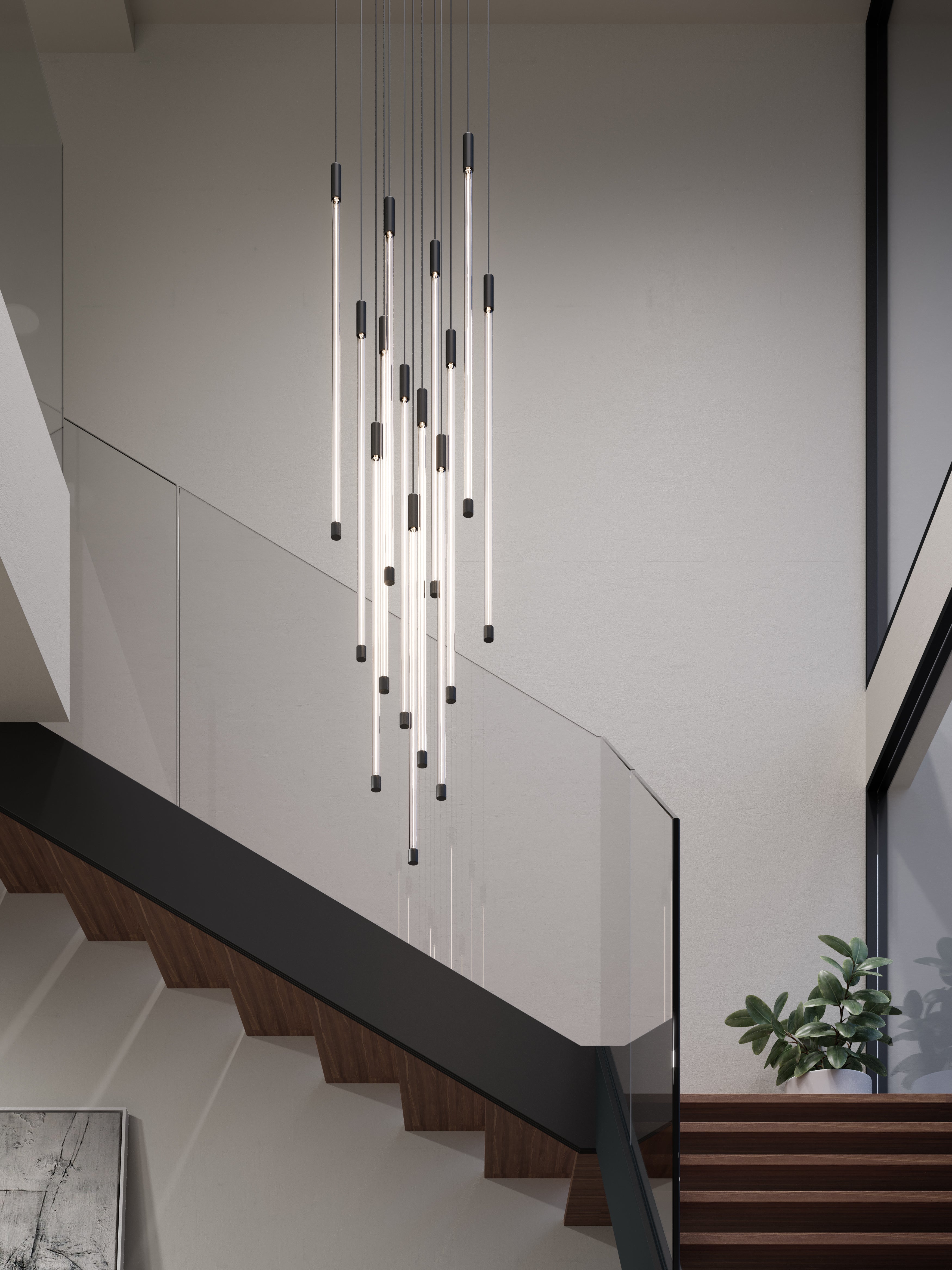 Motif 27" LED Multi Pendant