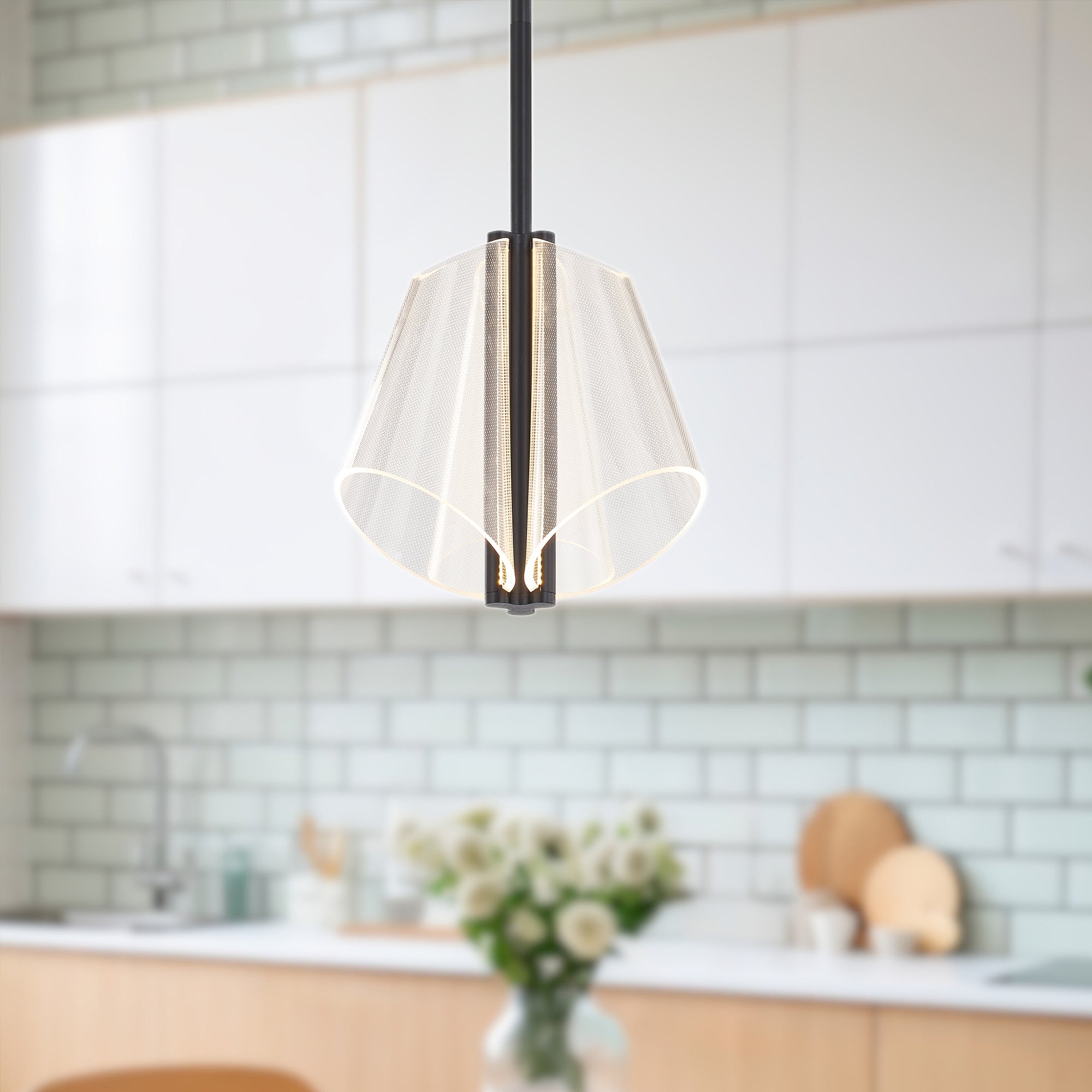 Mulberry 11" LED Pendant