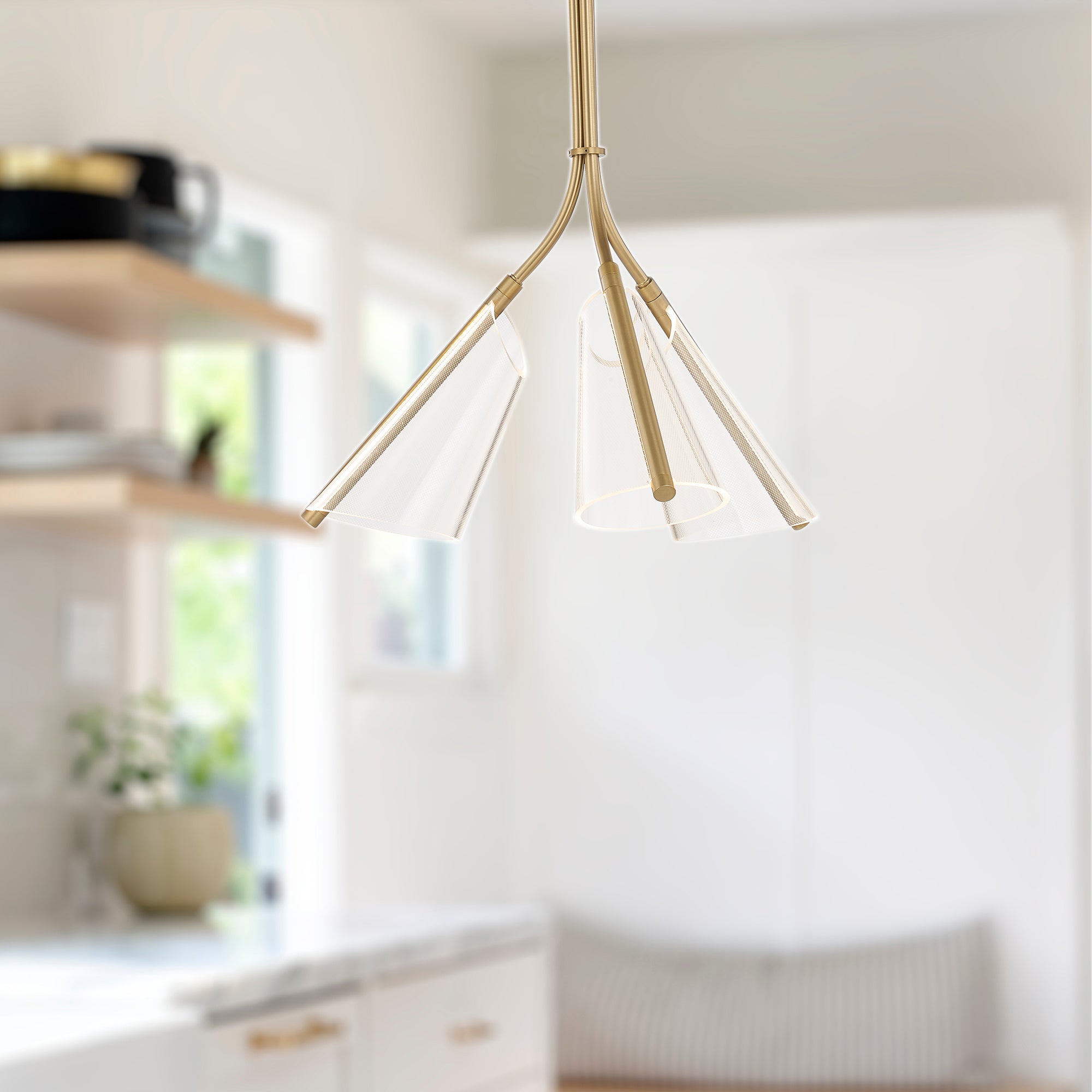 Mulberry 22" LED Pendant