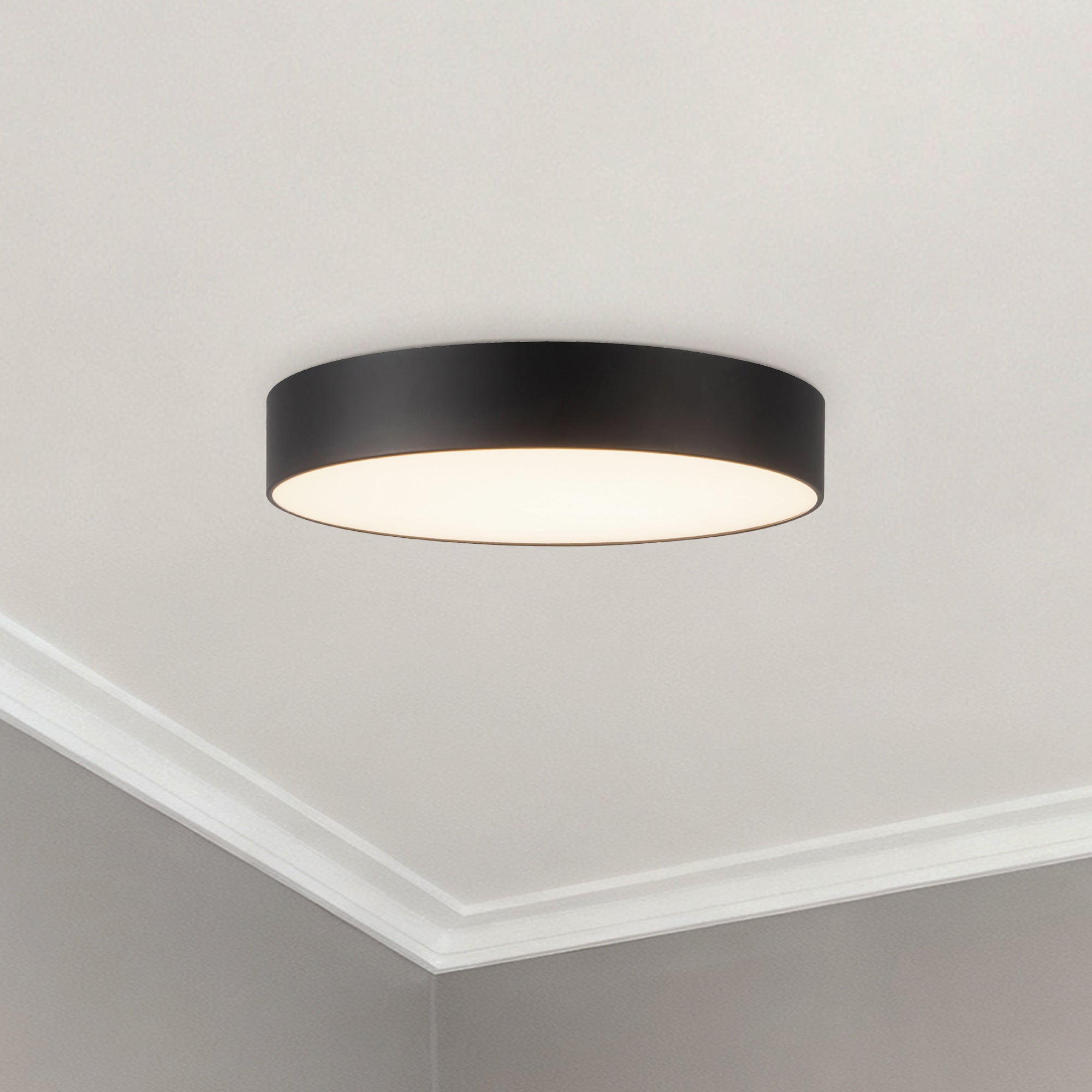 Musa 8" dimmable LED Flush Mount