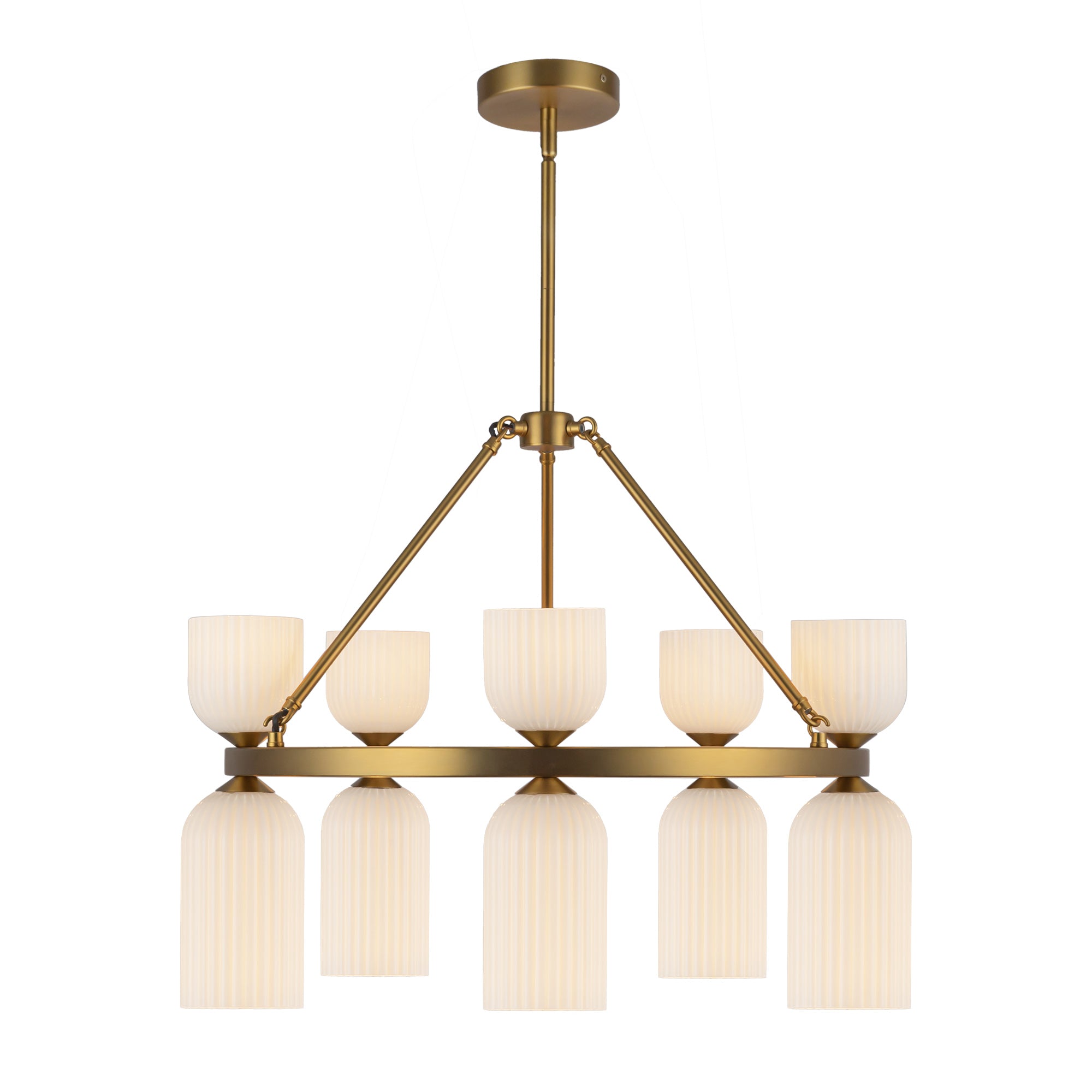 Nelly 26" Socket Chandelier
