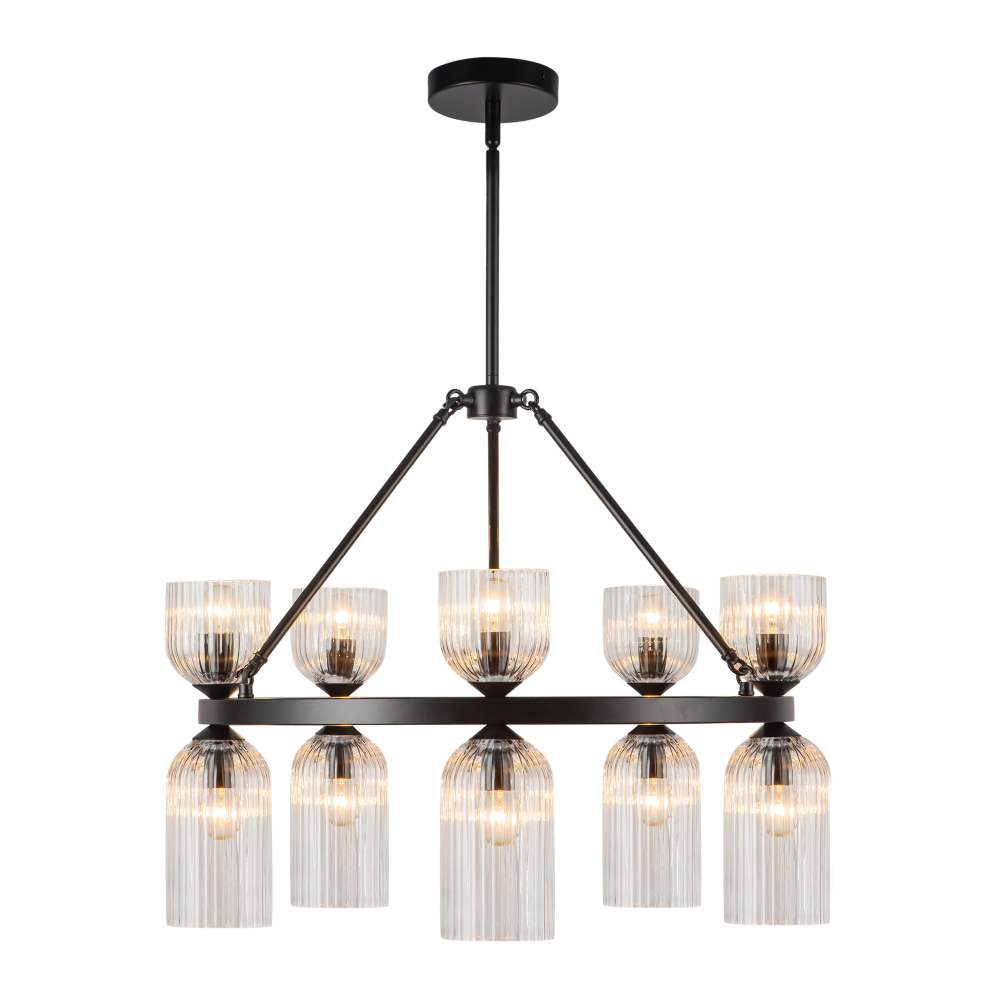 Nelly 26" Socket Chandelier