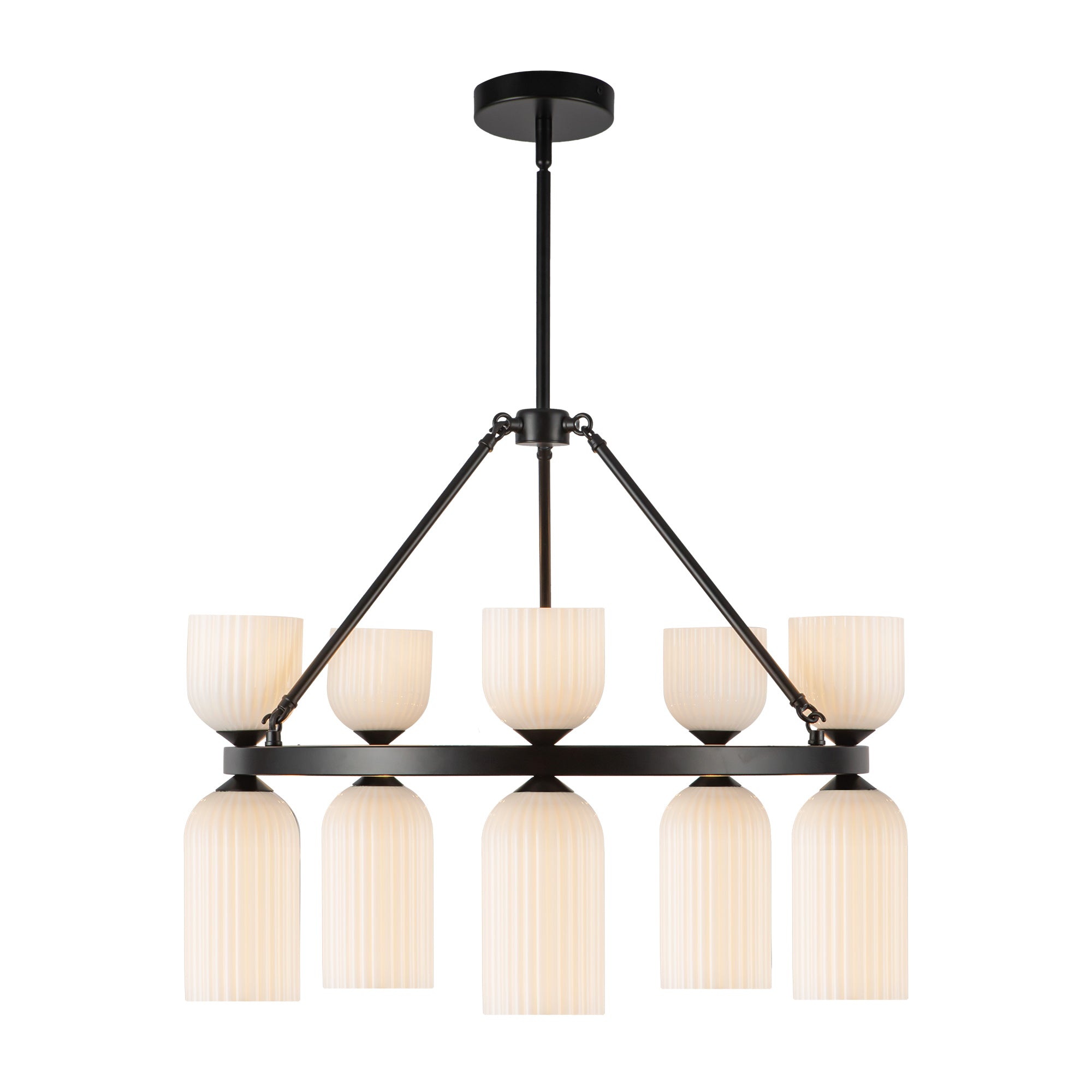 Nelly 26" Socket Chandelier