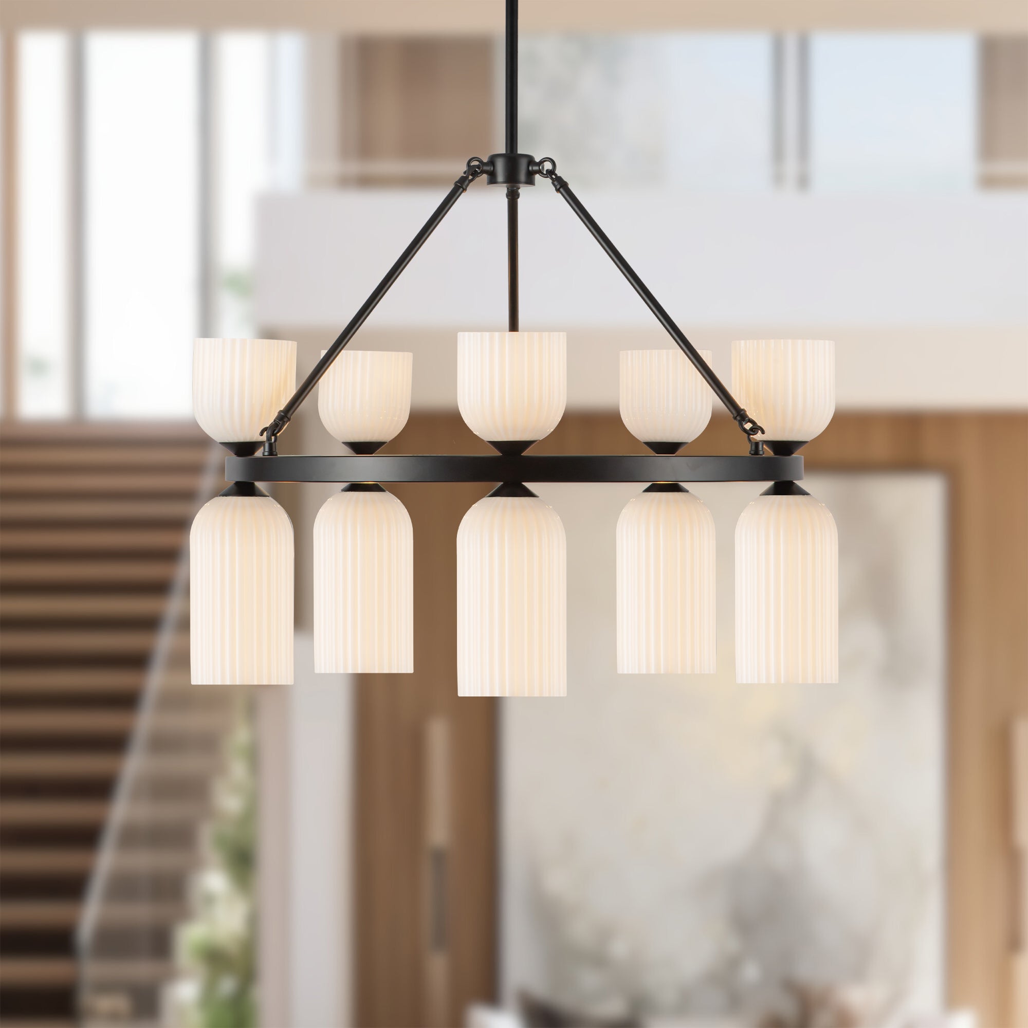 Nelly 26" Socket Chandelier
