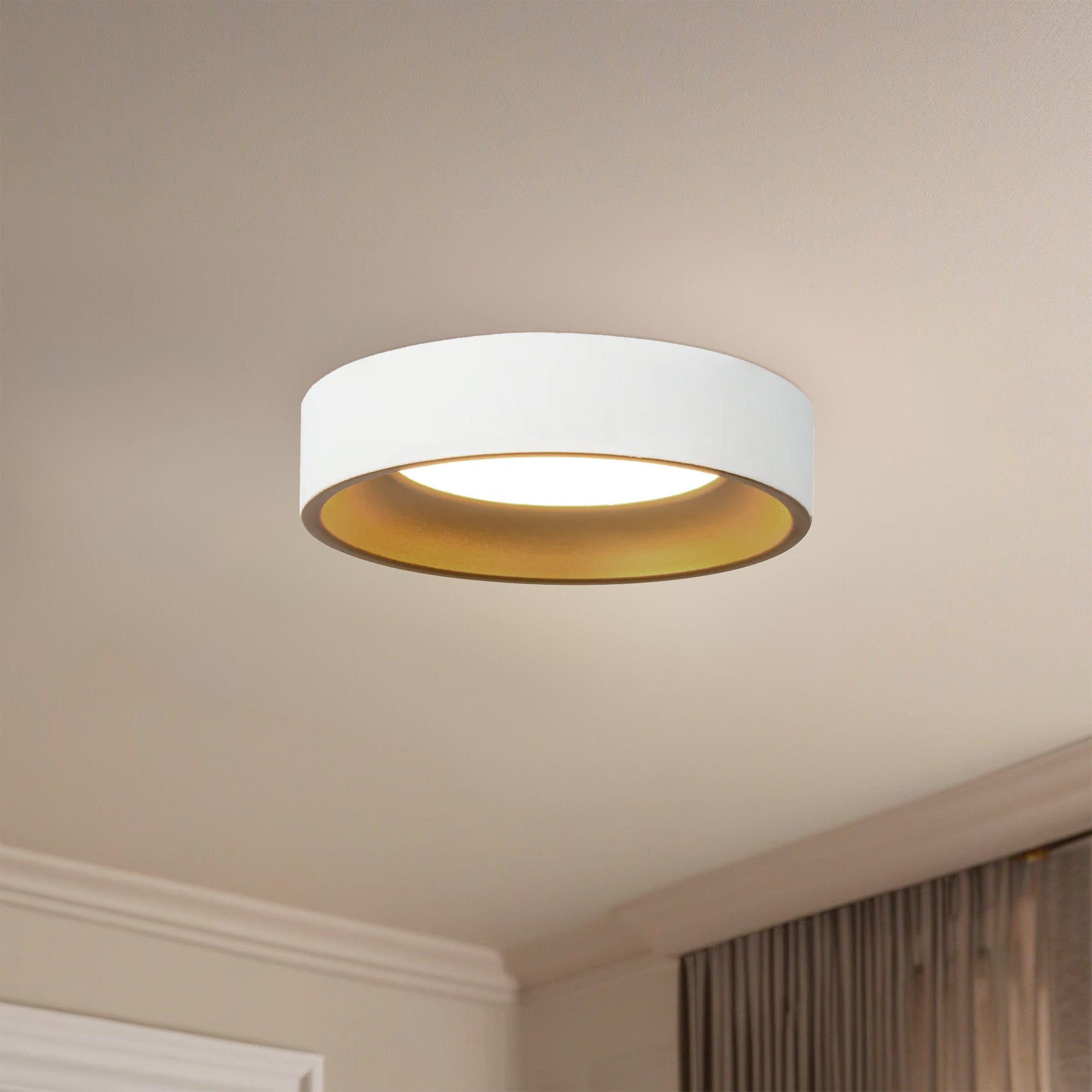 Nix 5" dimmable LED Flush Mount
