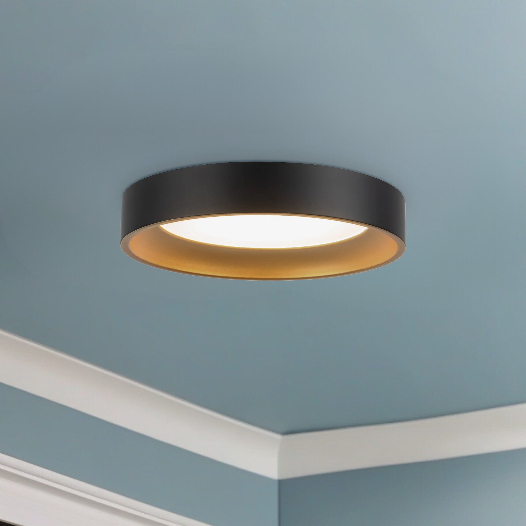 Nix 7" dimmable LED Flush Mount