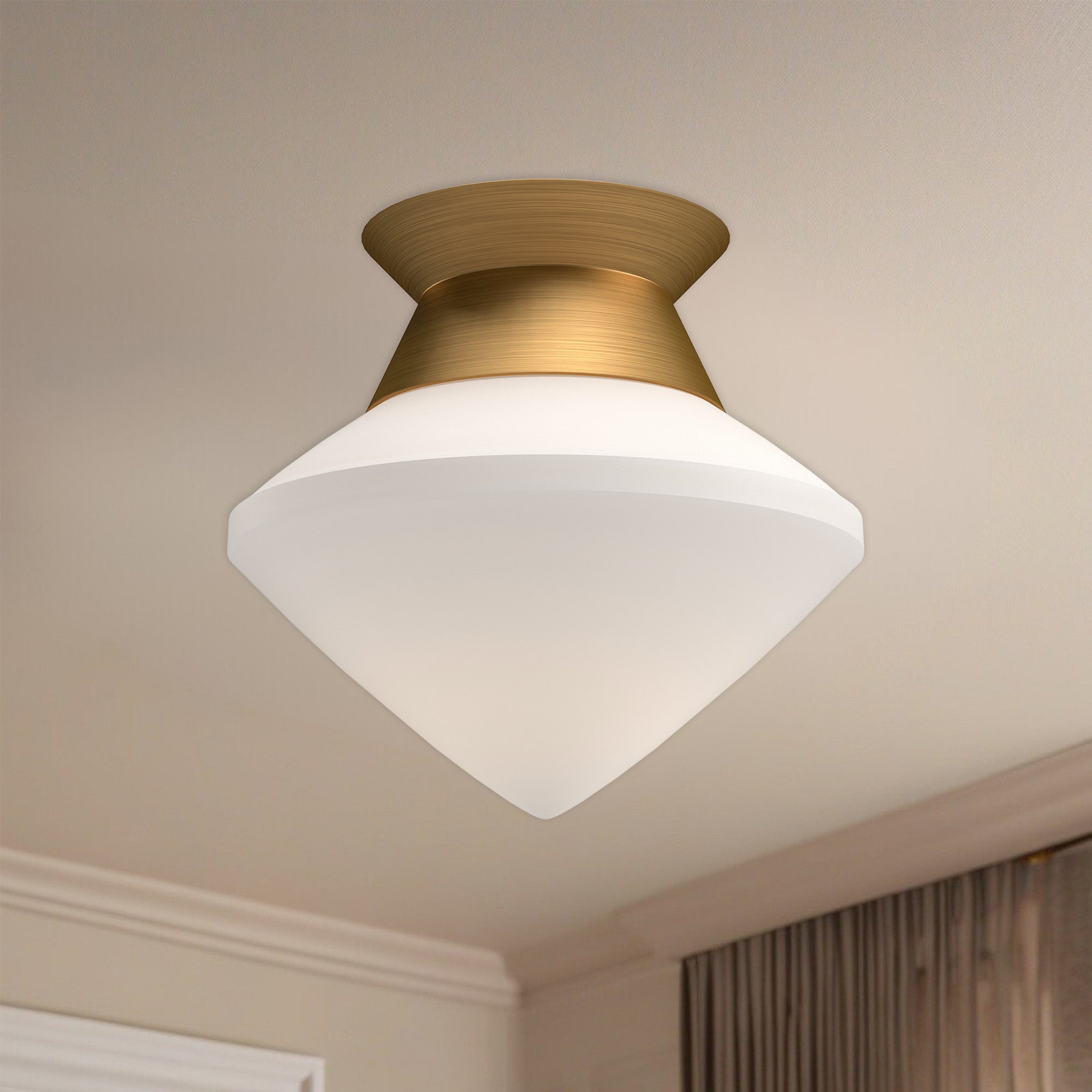Nora 8" 1 Light Flush Mount