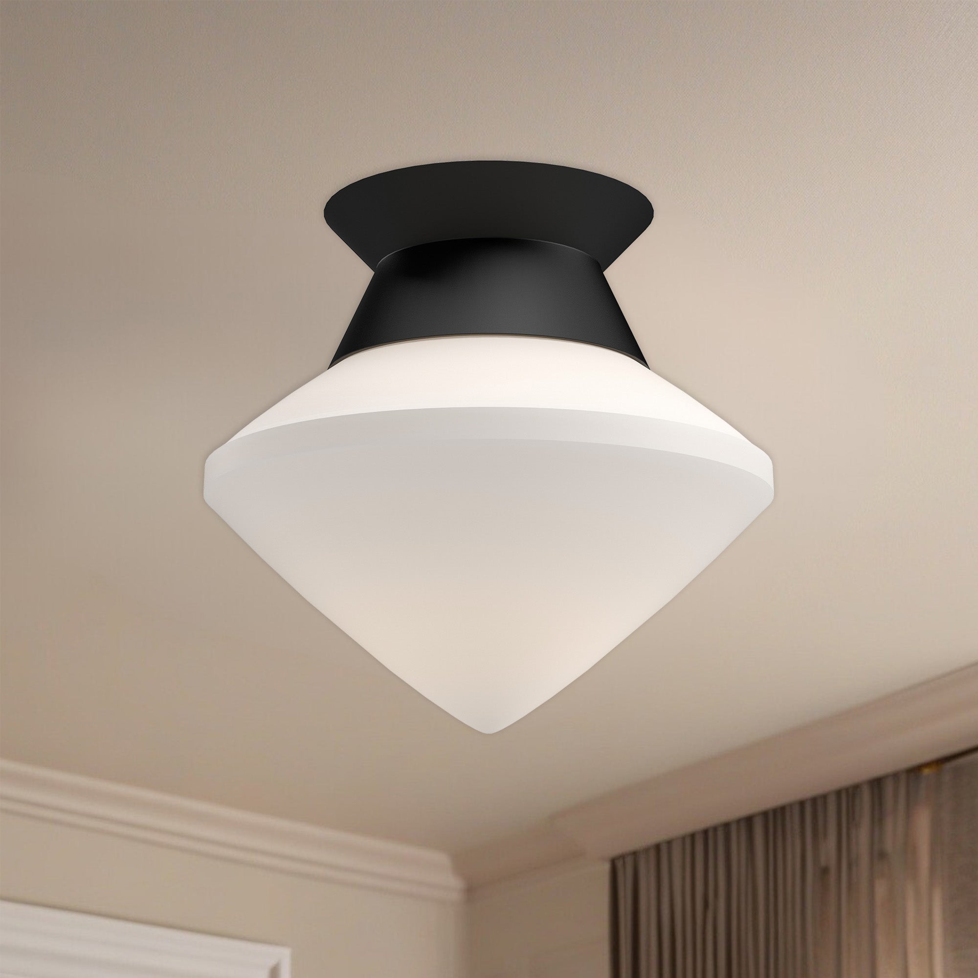 Nora 8" 1 Light Flush Mount