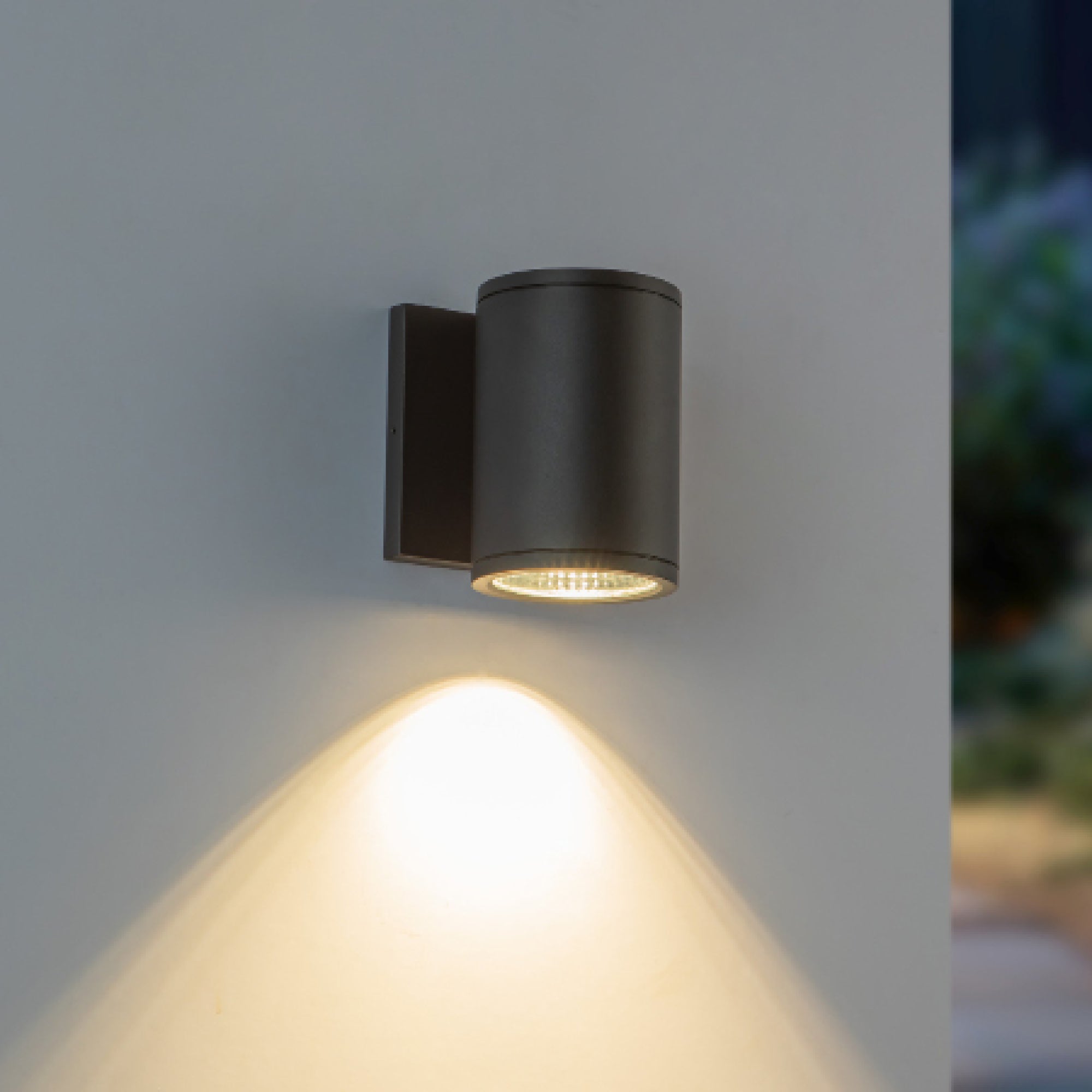 Nordic 5" (3" Dia.) LED Exterior Wall