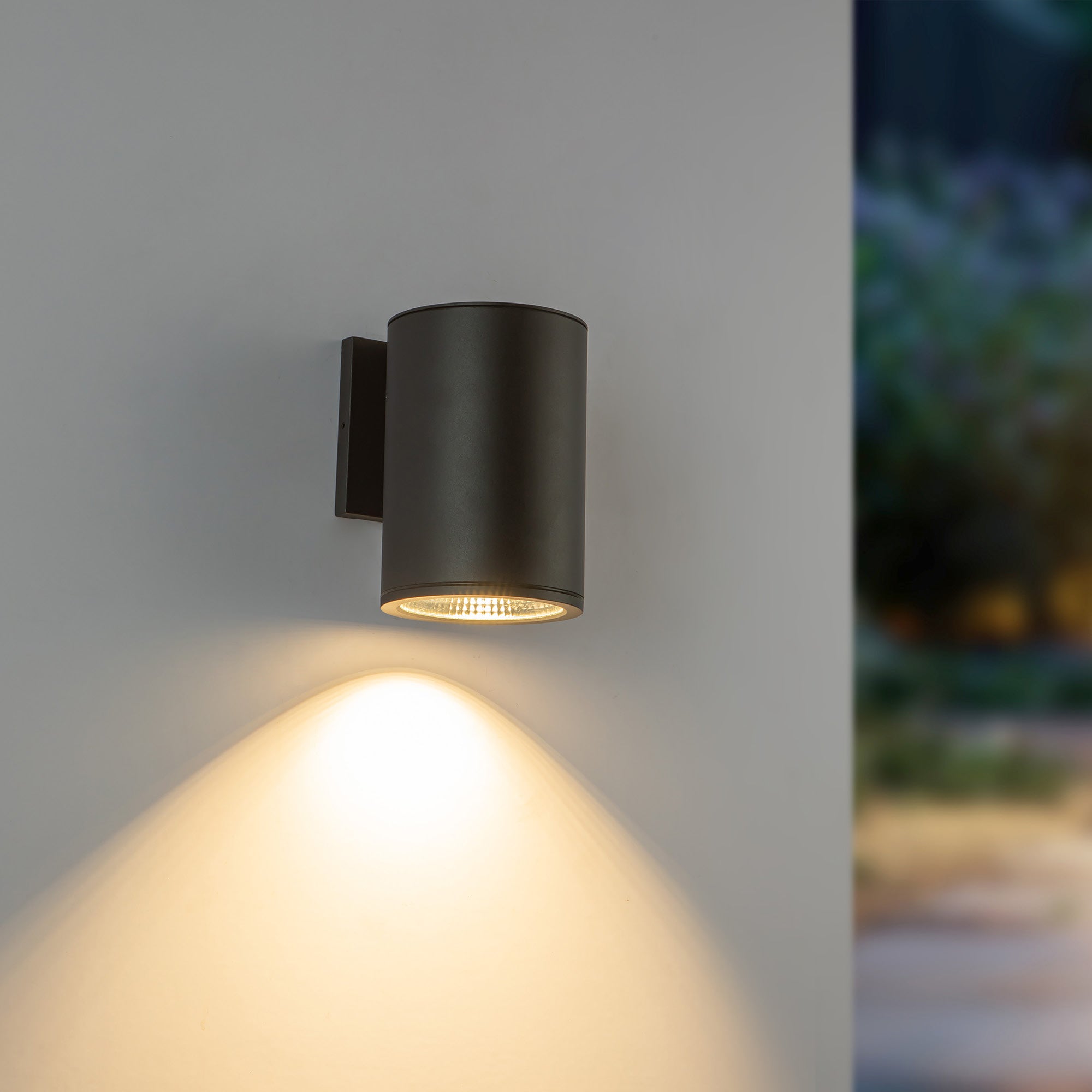 Nordic 7" (5" Dia.) LED Exterior Wall