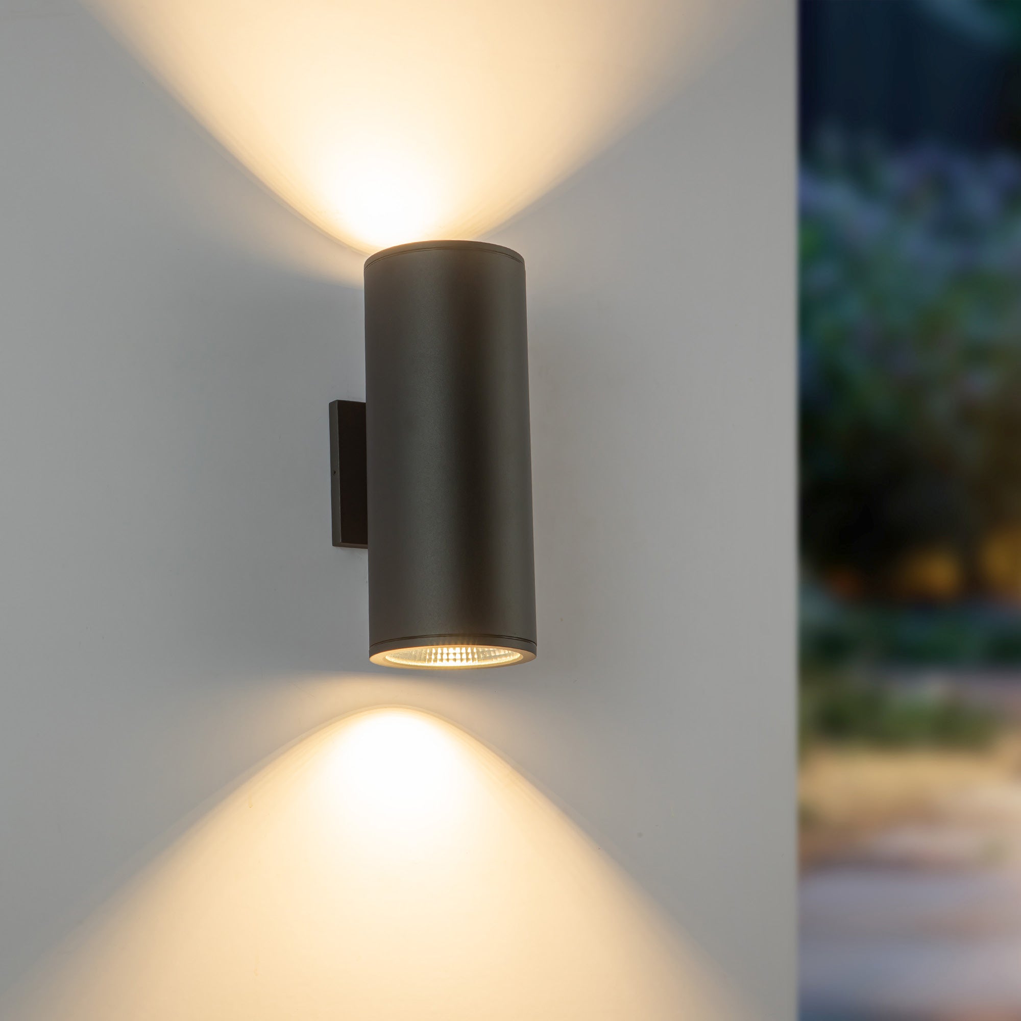 Nordic 12" (5" Dia.) LED Exterior Wall