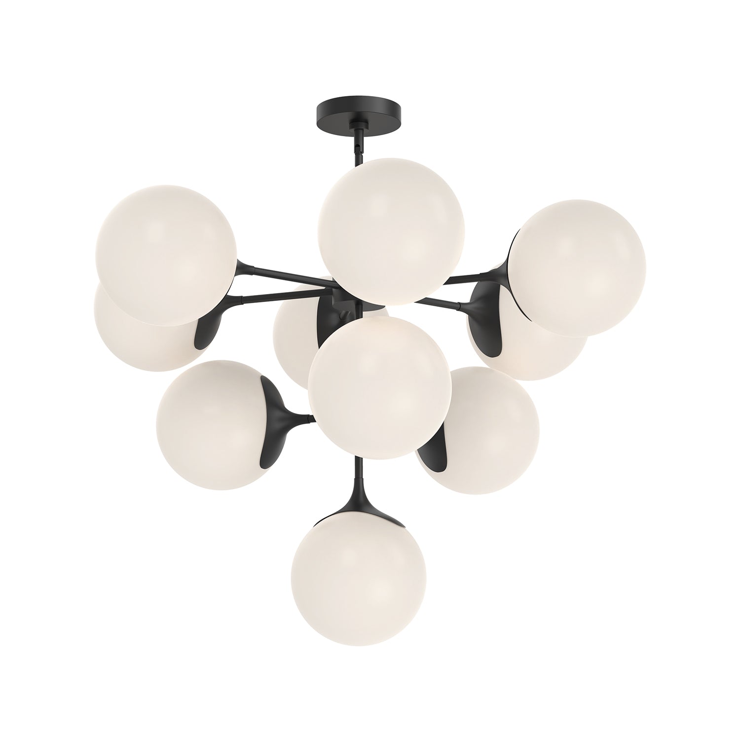 Nouveau 35" 10 Lights Chandeliers