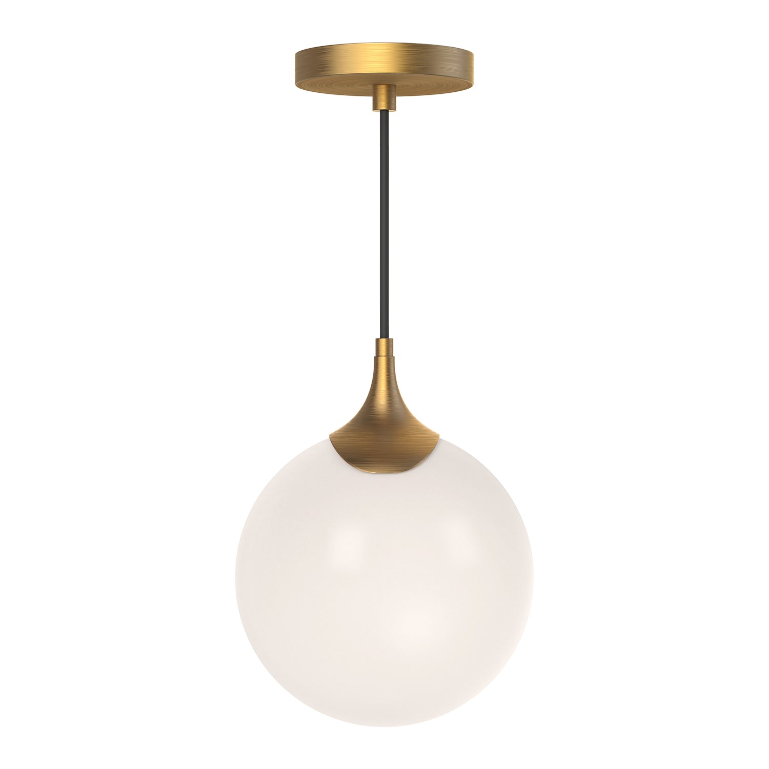 Nouveau 8" 1 Light Pendant