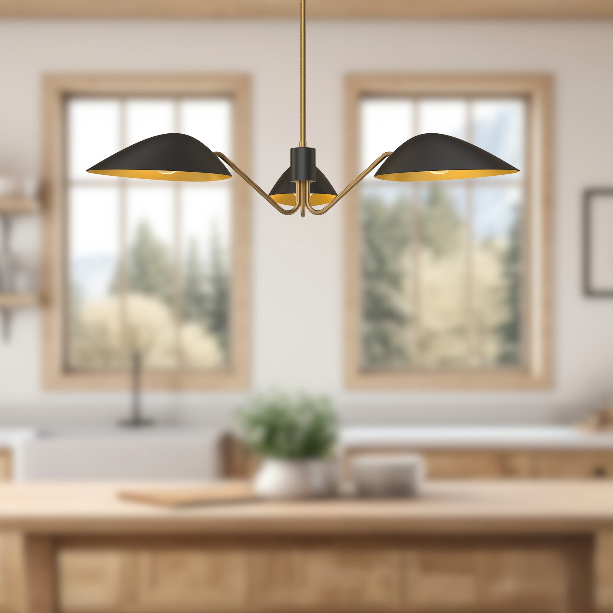 Oscar 36" 3 Lights Pendant