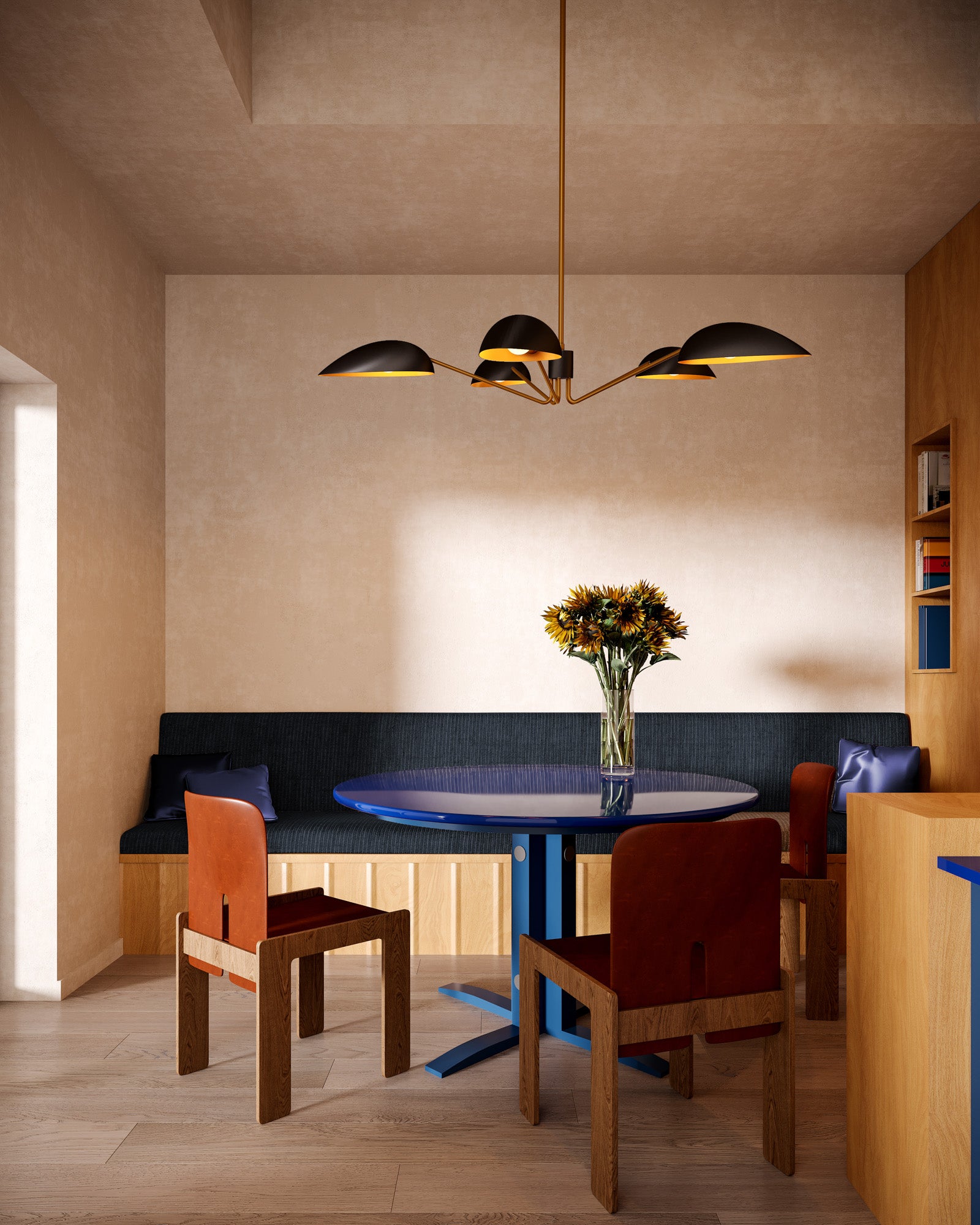 Oscar 46" 5 Lights Pendant