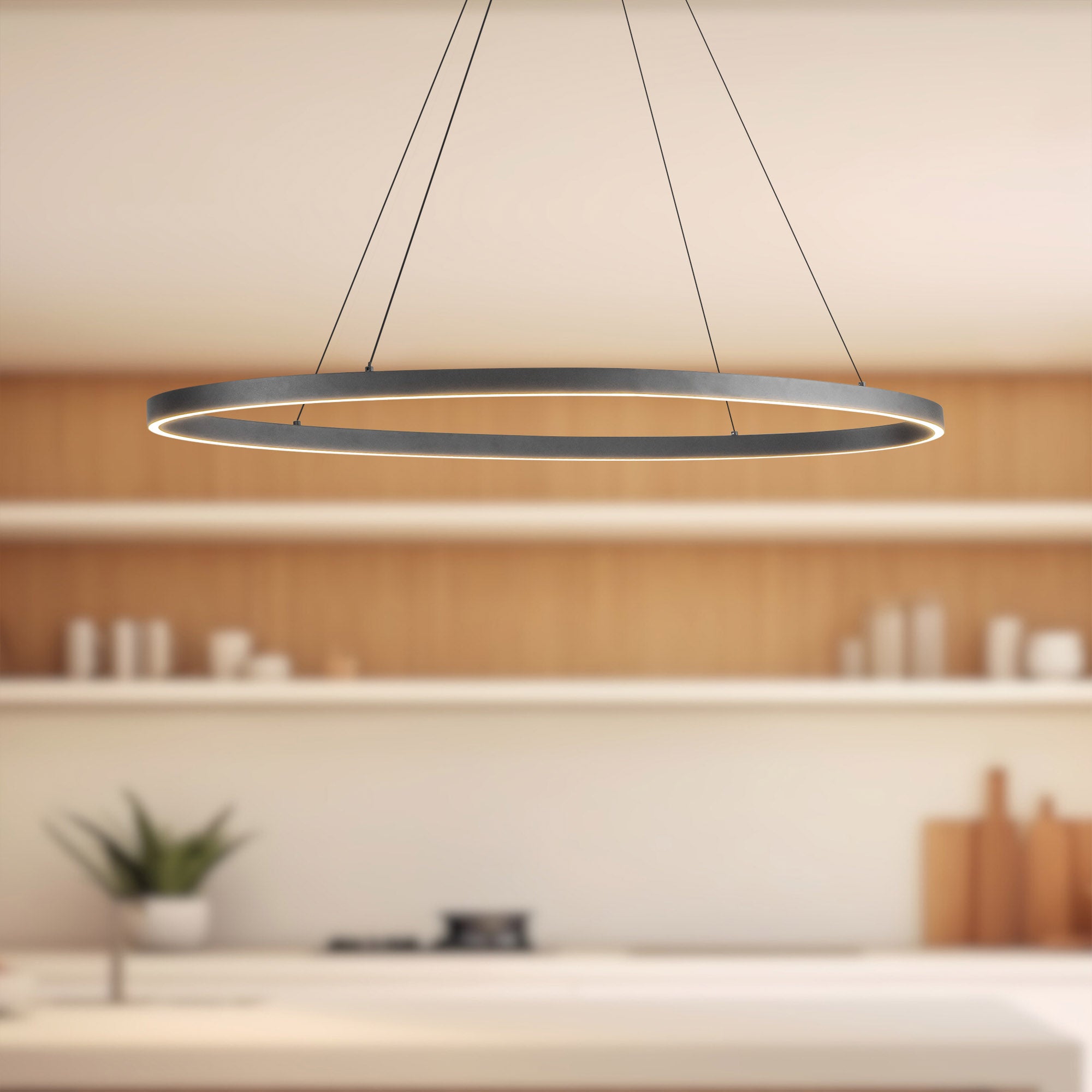 Ovale 40" LED Linear Pendant