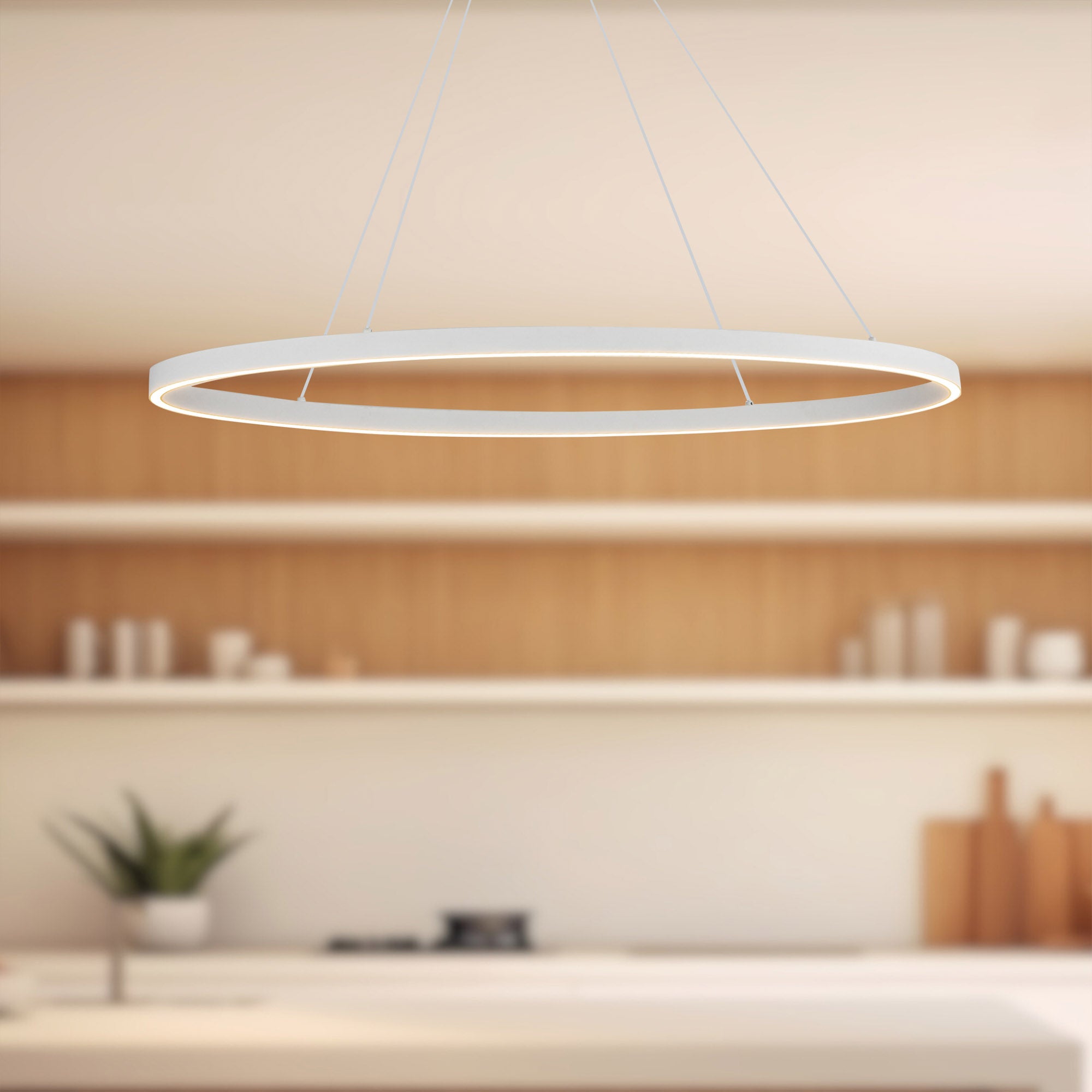 Ovale 40" LED Linear Pendant