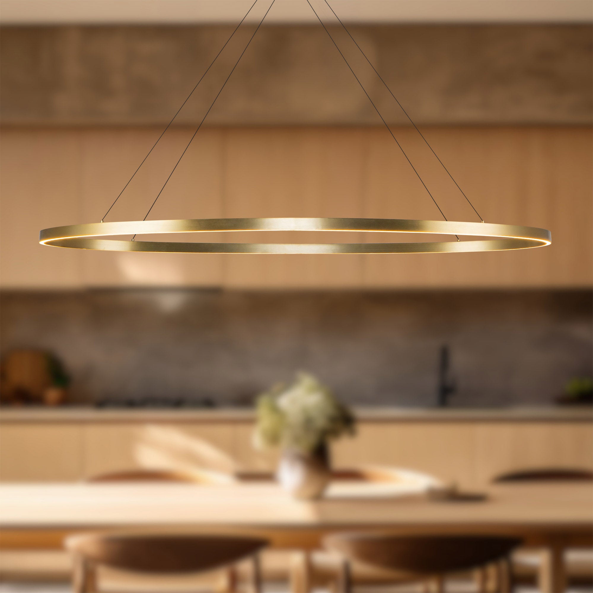 Ovale 53" LED Linear Pendant