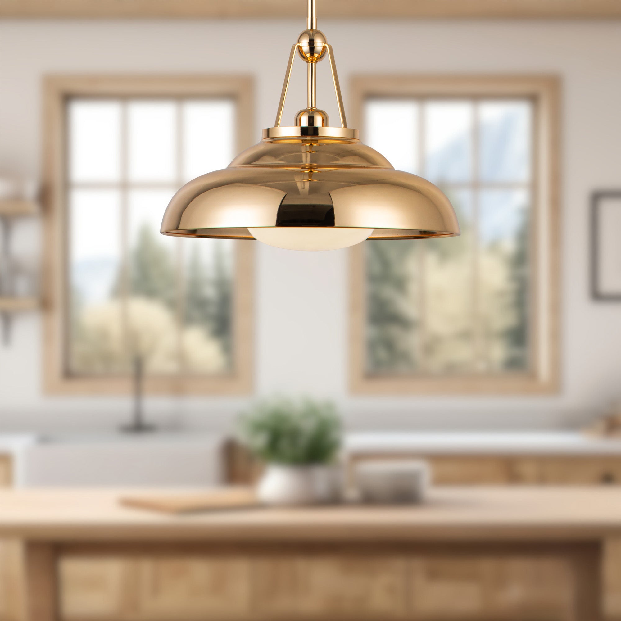 Palmetto 14" 1 Light Pendant