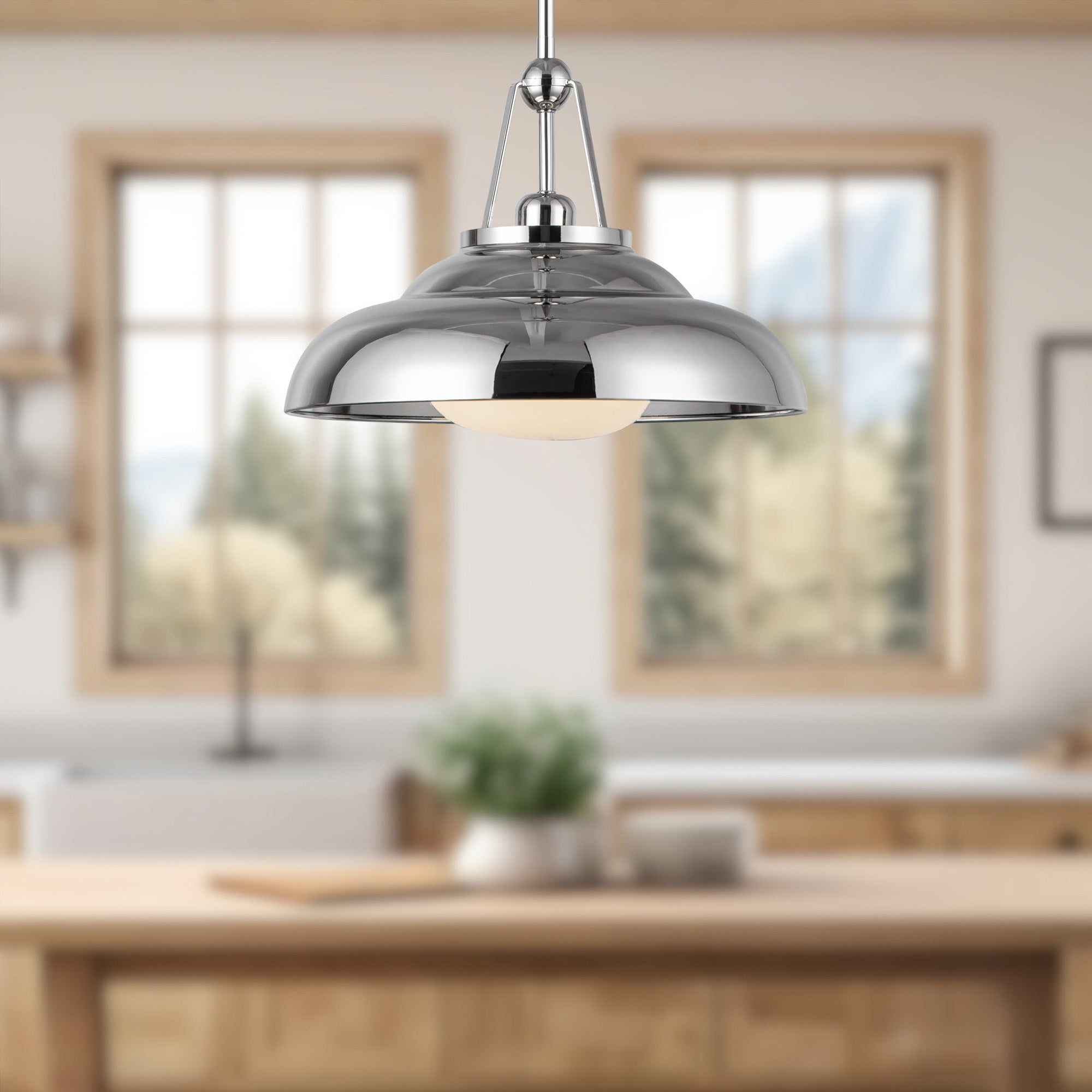 Palmetto 14" 1 Light Pendant
