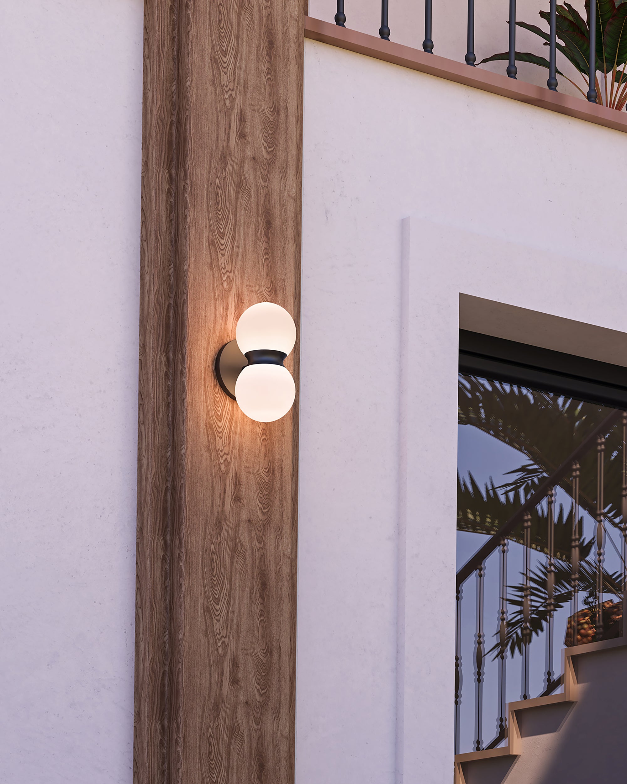 Peri 9" LED Exterior Wall