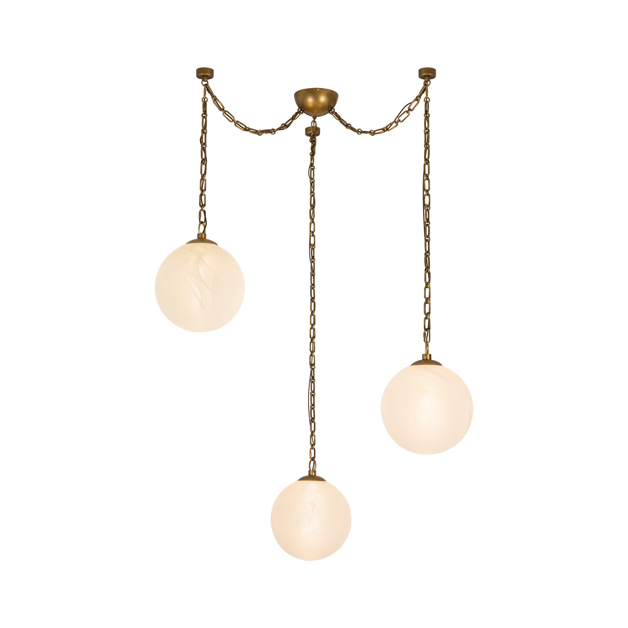 Petra 3 dimmable LED Chandelier