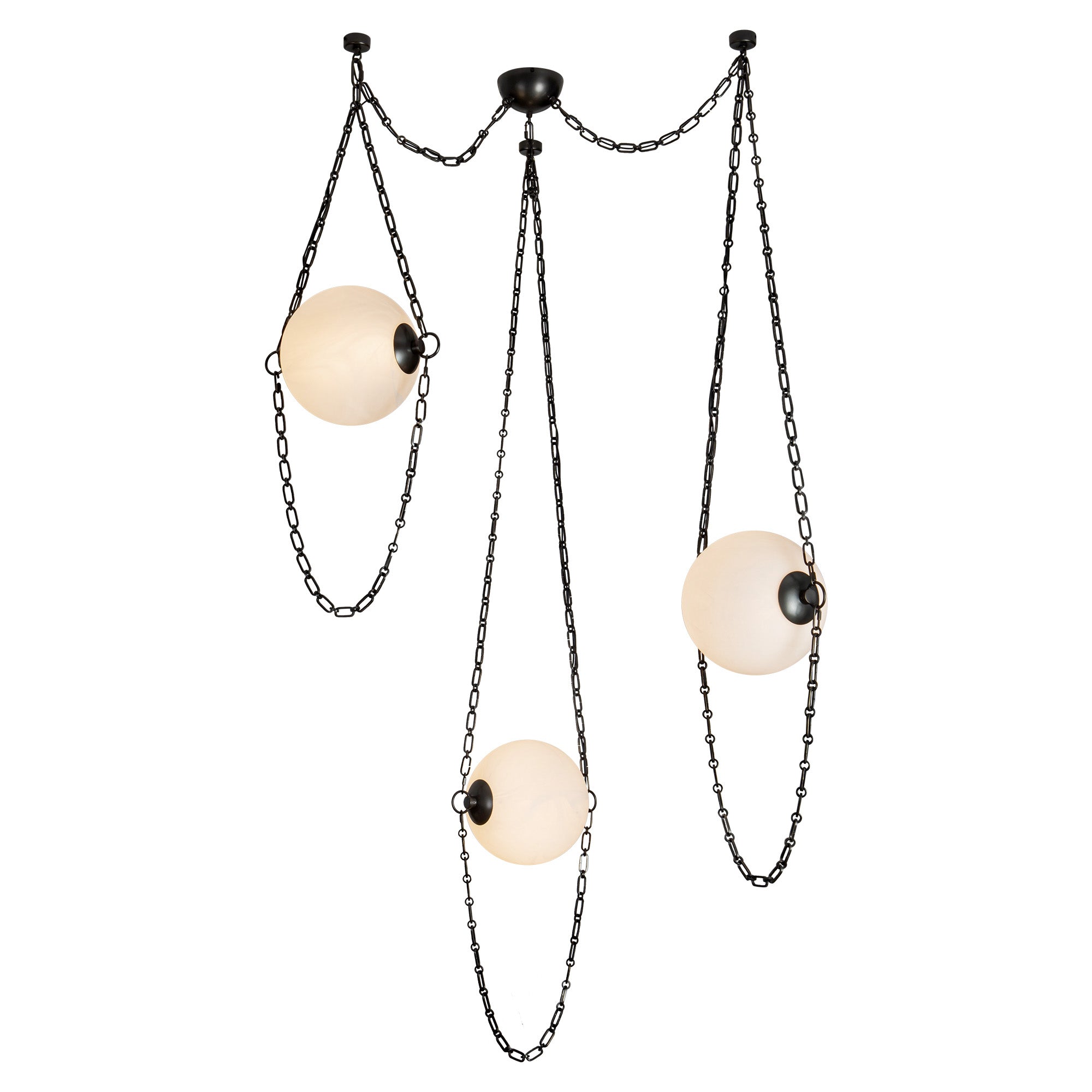 Petra 3 dimmable LED Chandelier