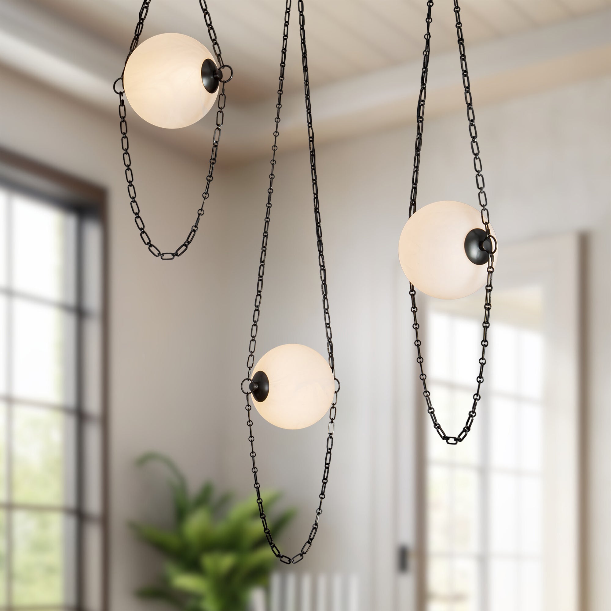Petra 3 dimmable LED Chandelier