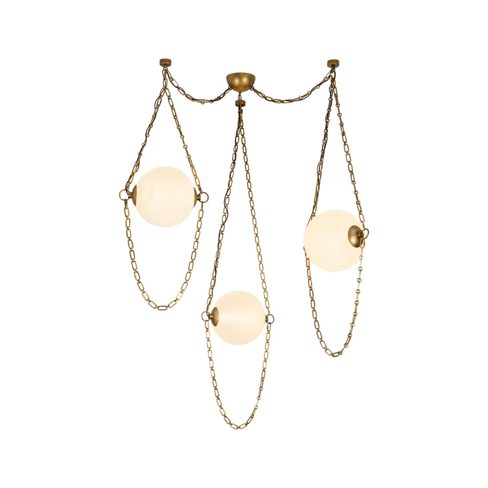 Petra 3 dimmable LED Chandelier