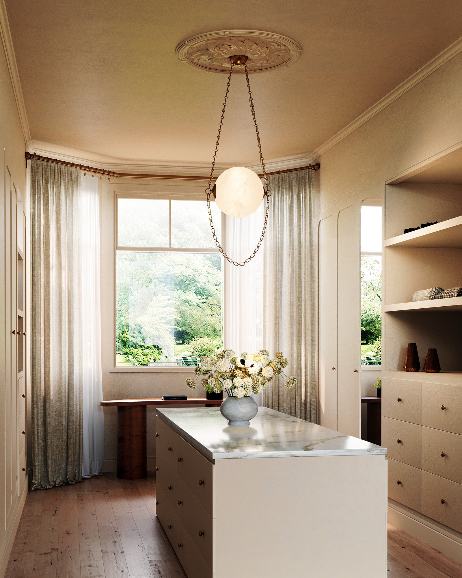Petra 10" dimmable LED Pendant